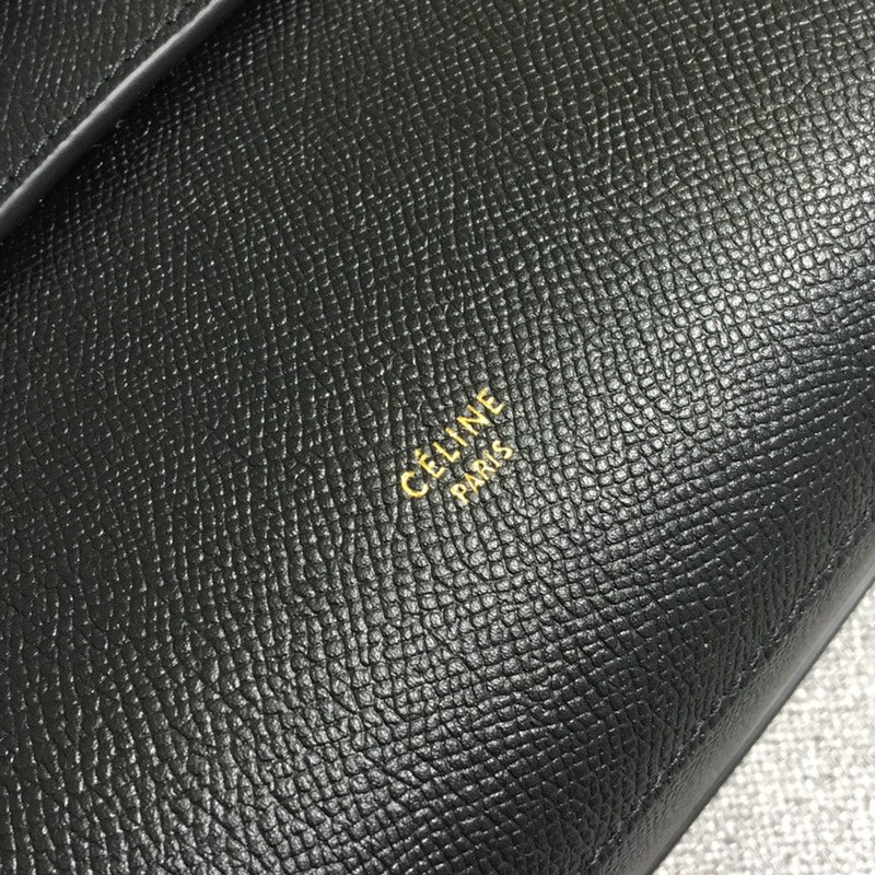 [TOP] CELINE Nano Belt Bag 20×20×10CM - Black