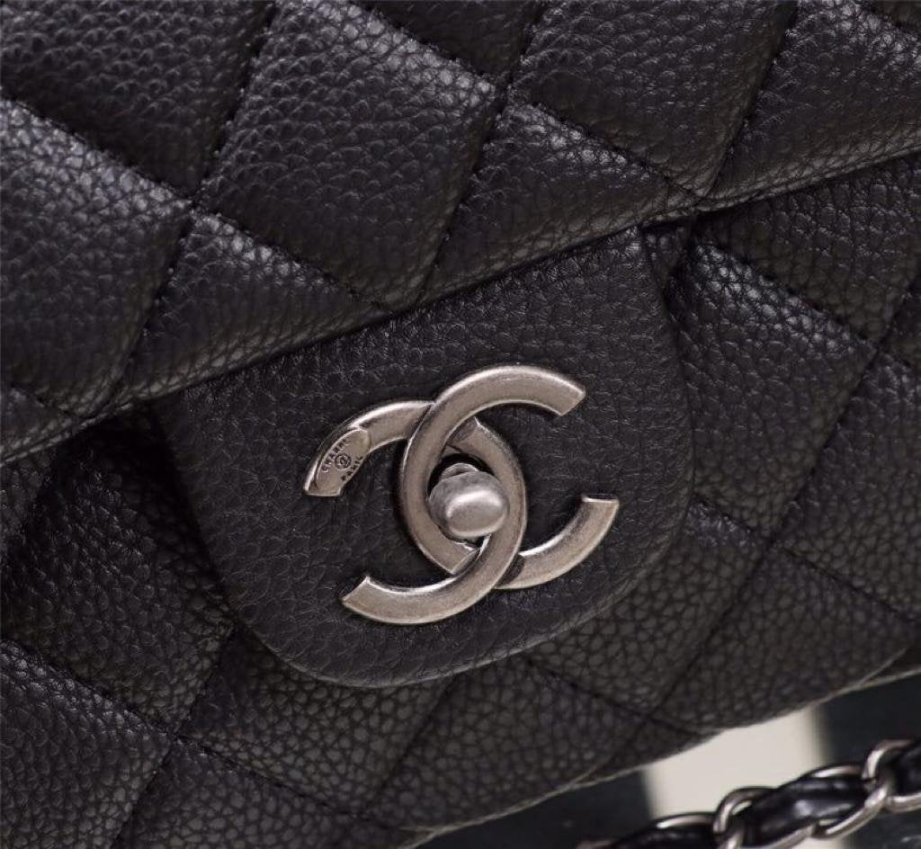 [TOP] CHANEL Classic Flap Travel Bag Caviar XXL 45cm – Black & SHW
