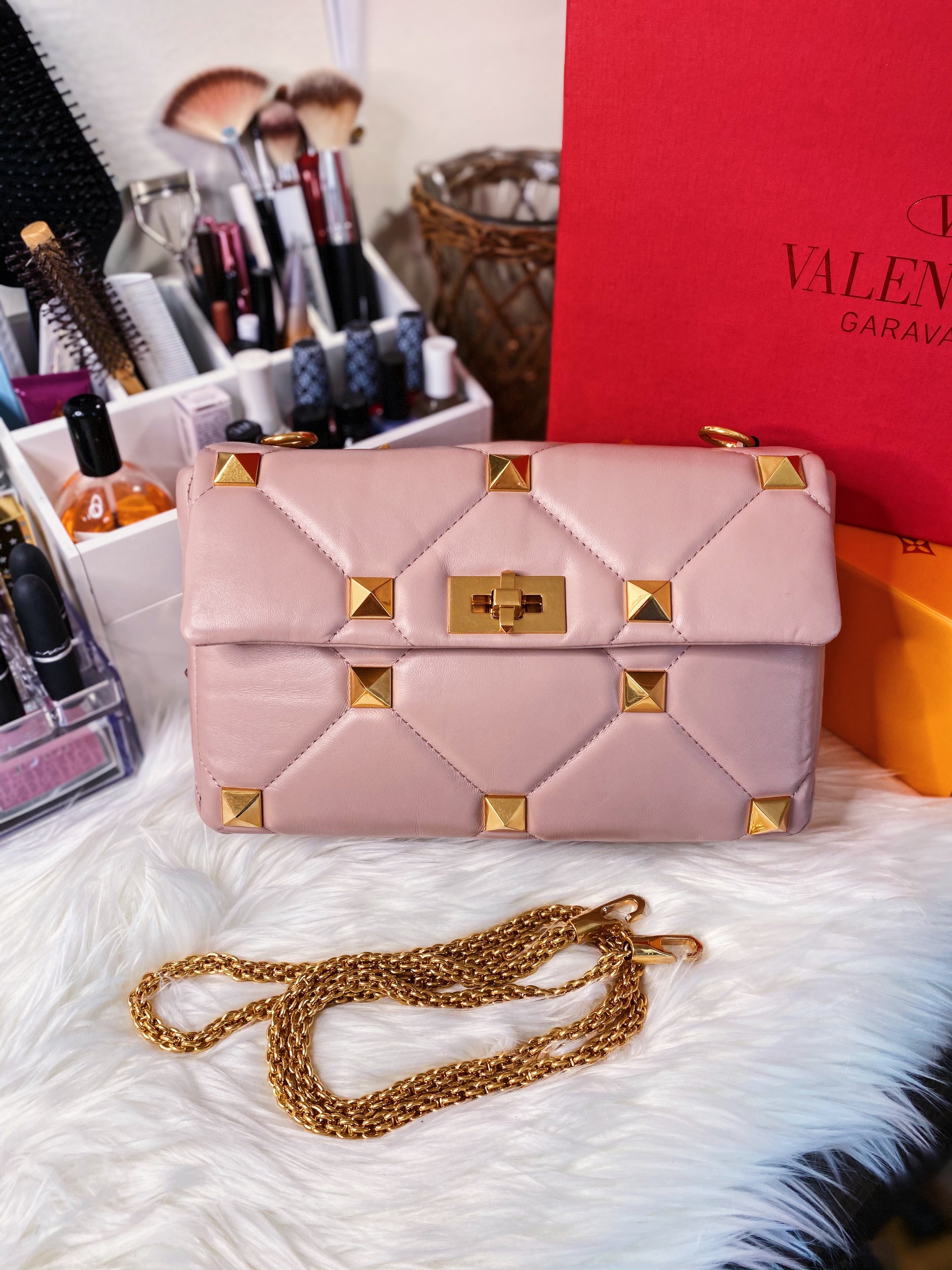 [TOP] VALENTINO  Roman Stud Nappa Chain Bag