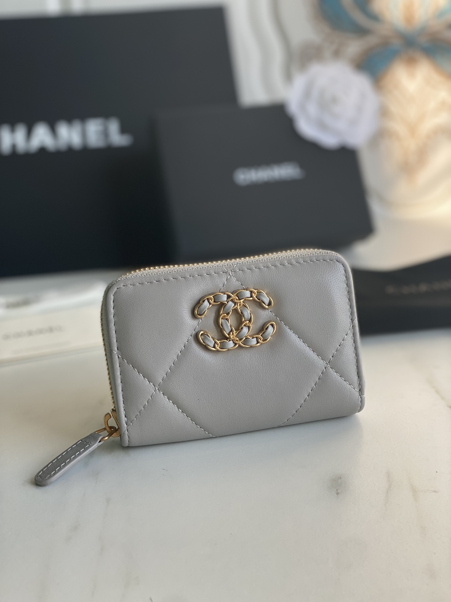 [TOP] CHANEL Zipper Wallet - 6 Color
