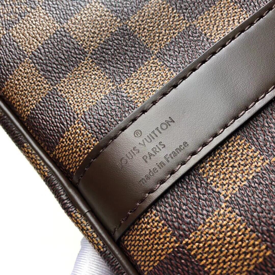 [TOP] Louis Vuitton LV Loui$ Vu!tt0n Keepall Bandouliere Travel Bag 50CM - Damier Ebene