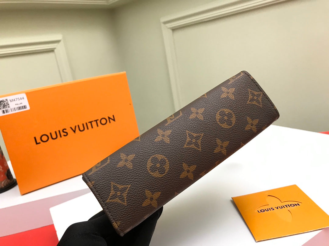 [TOP] Louis Vuitton LV Toilery Pouch Monogram 19/15/6cm-Brown