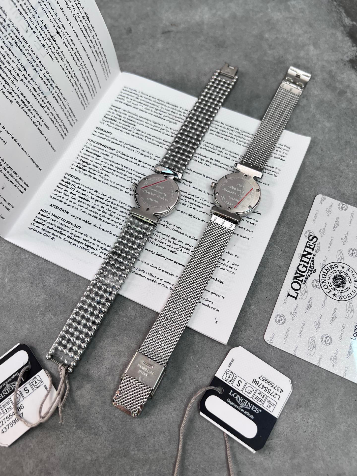 [TOP] LONGINES Colourful Diamonds Lady Watch - 2 Colors