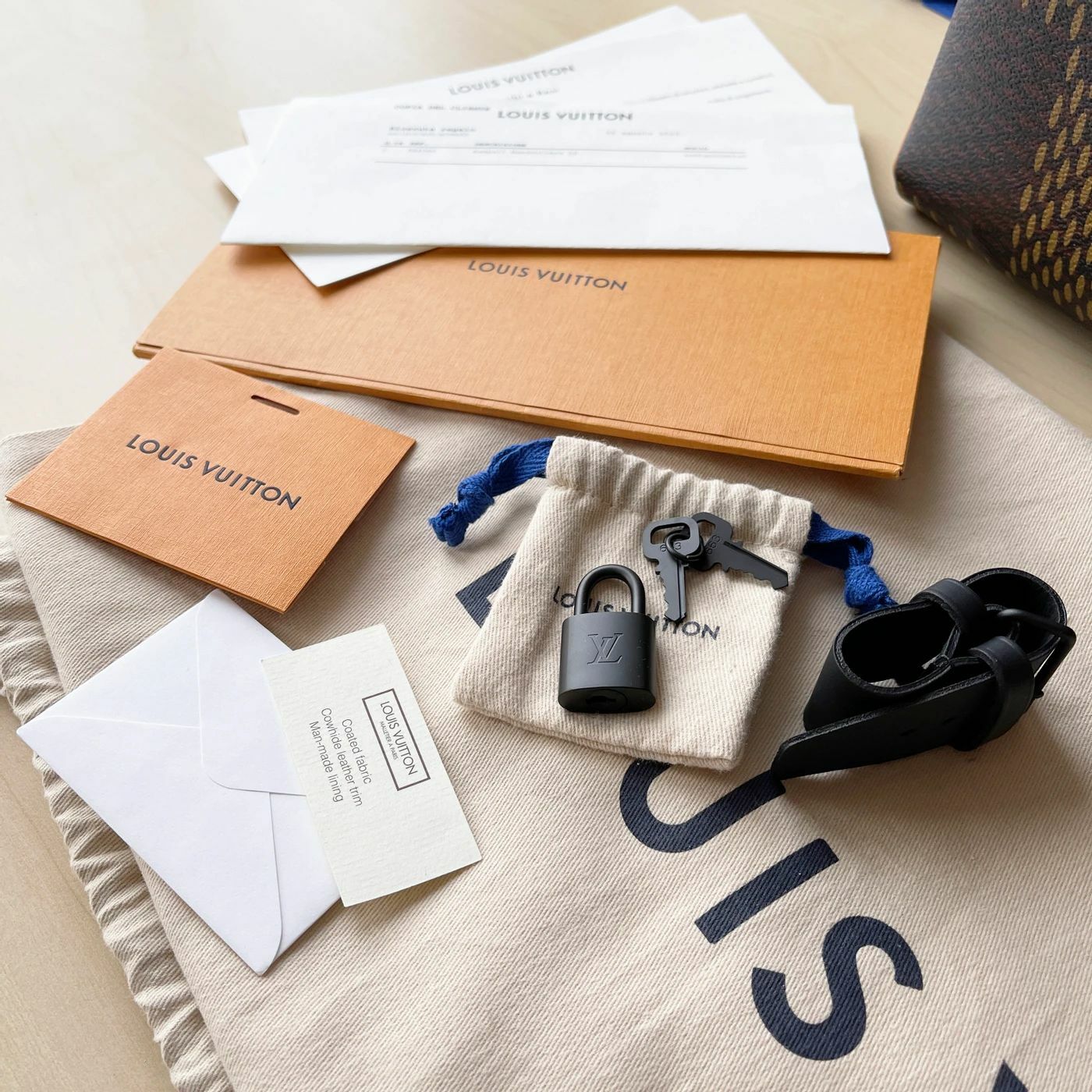 [TOP] Louis Vuitton LV L*V x Nigo Keepall 50 Bag-Brown