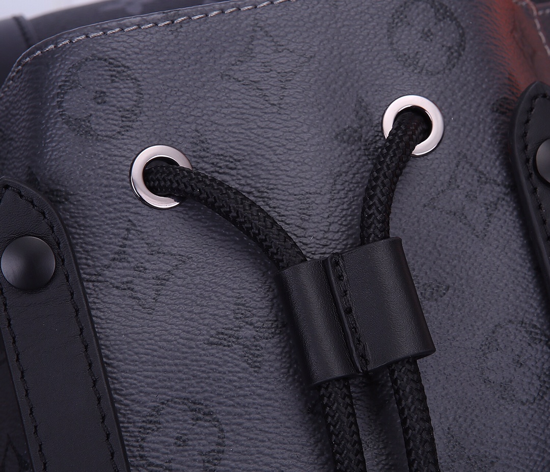 [TOP] Louis Vuitton LV Christopher Backpack-Monogram Eclipse Reverse 41x48x13CM