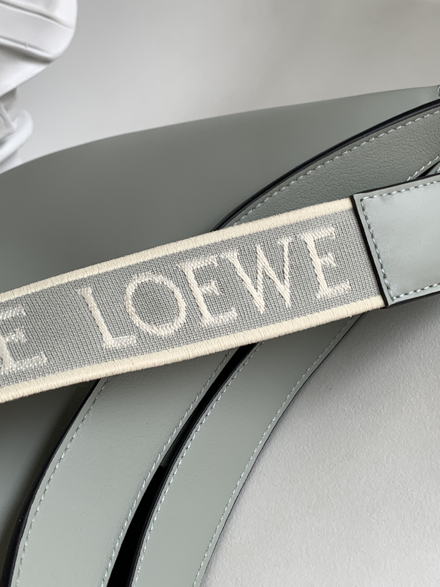[TOP] LOEWE Calfskin Luna Bag 34*9*30cm - Gray