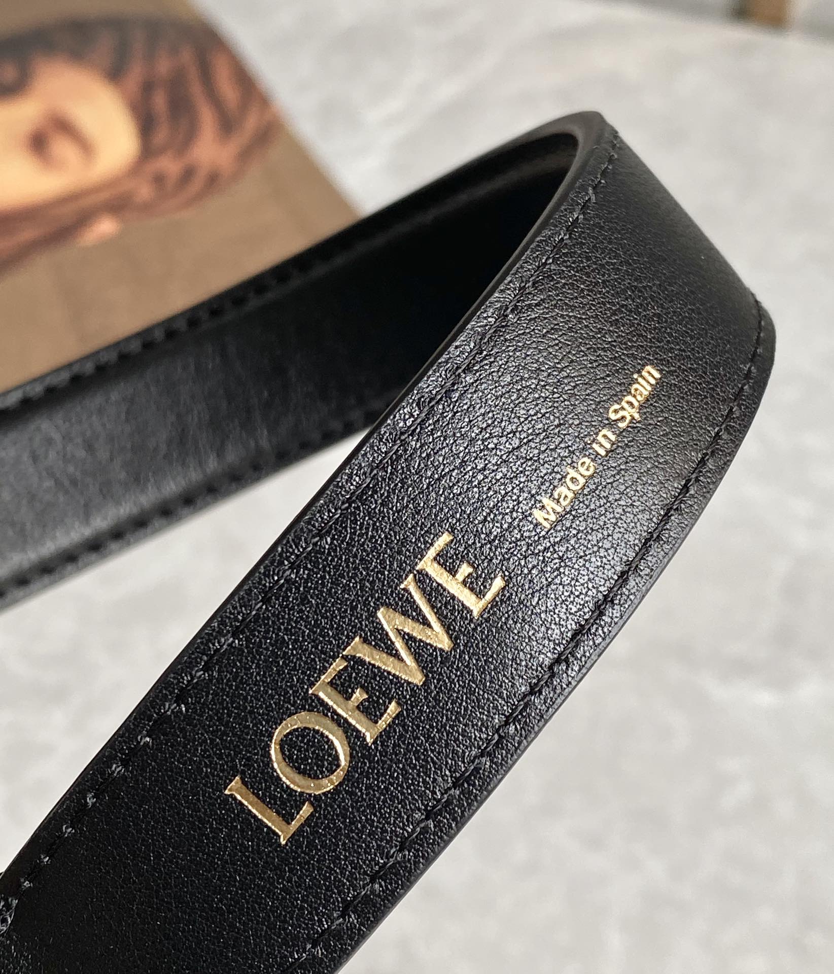 [TOP] LOEWE Cubi Bag Anagram 21*12*17cm/25*21*16.5cm - Black