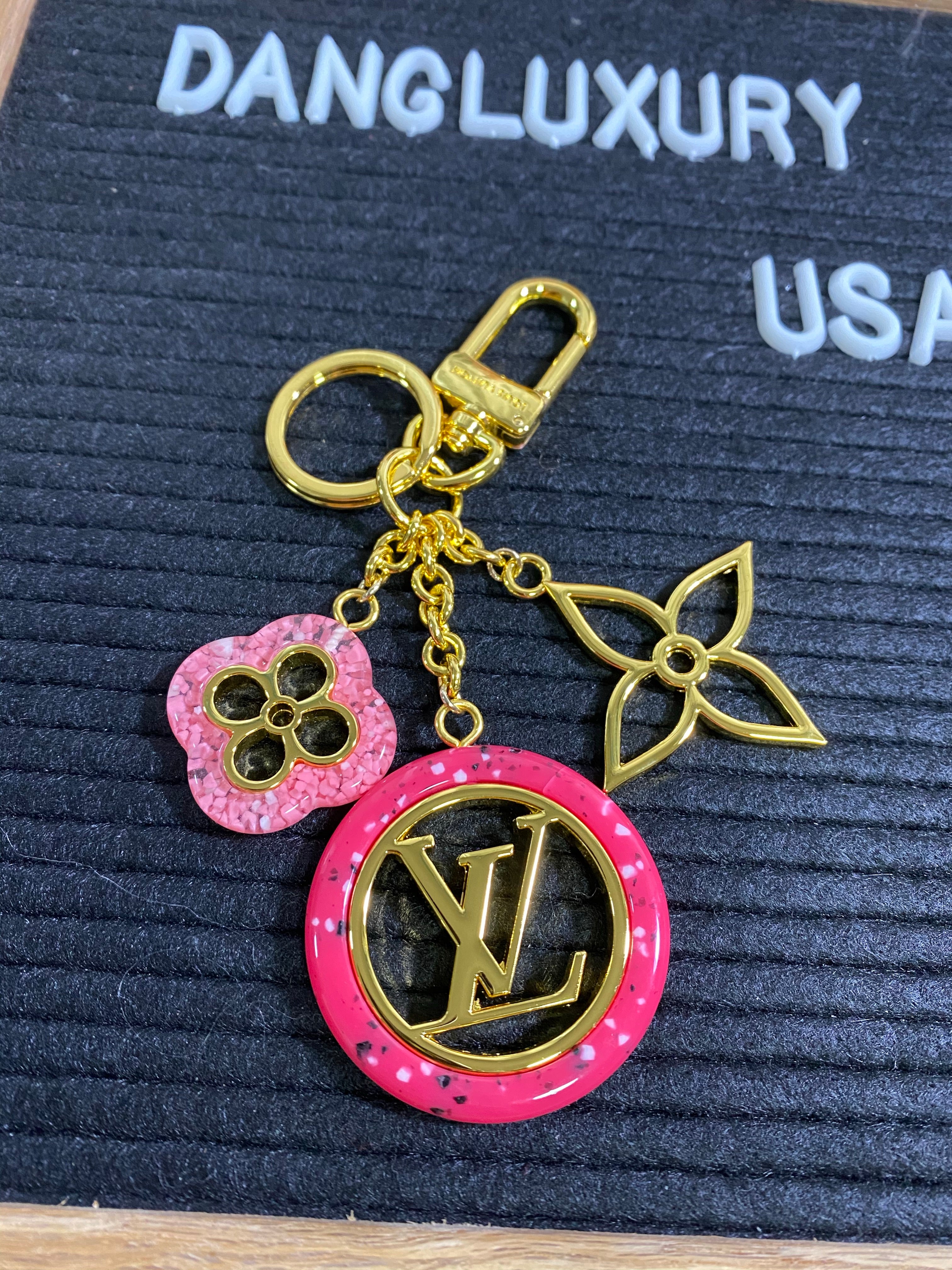 [TOP] Louis Vuitton LV LV Colorline Bag Charm Key Holder
