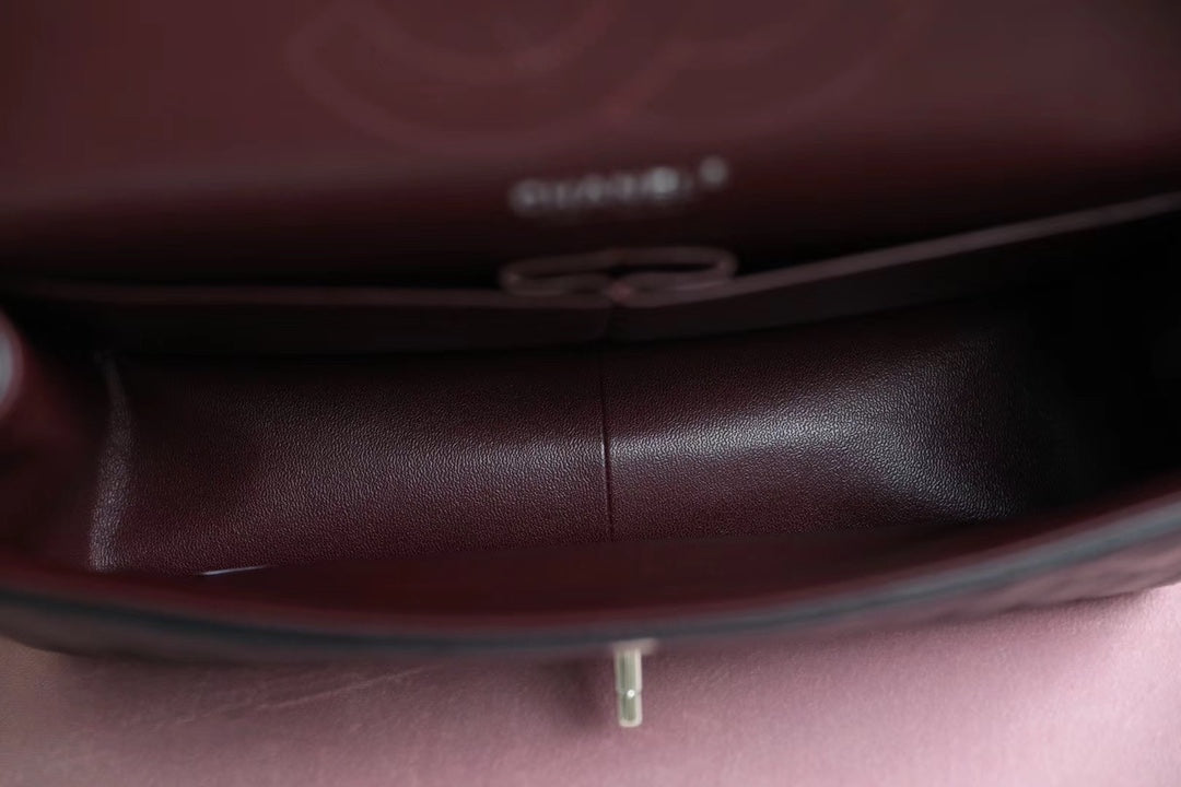 [TOP] CHANEL Classic Flap Bag Caviar Jumbo 30CM - Black & SHW