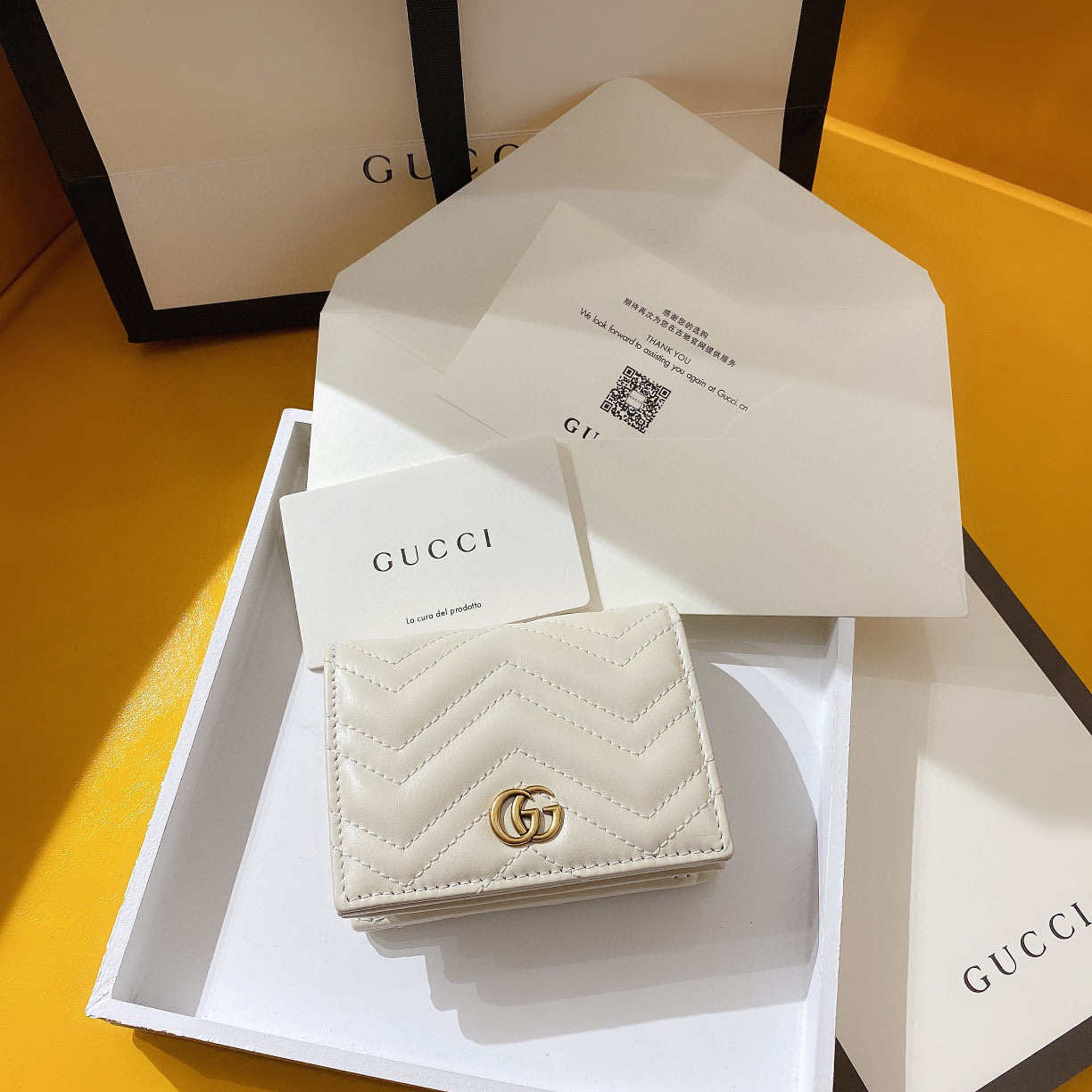 [TOP] GUCCI GG Marmont Card Case - 4 Colours