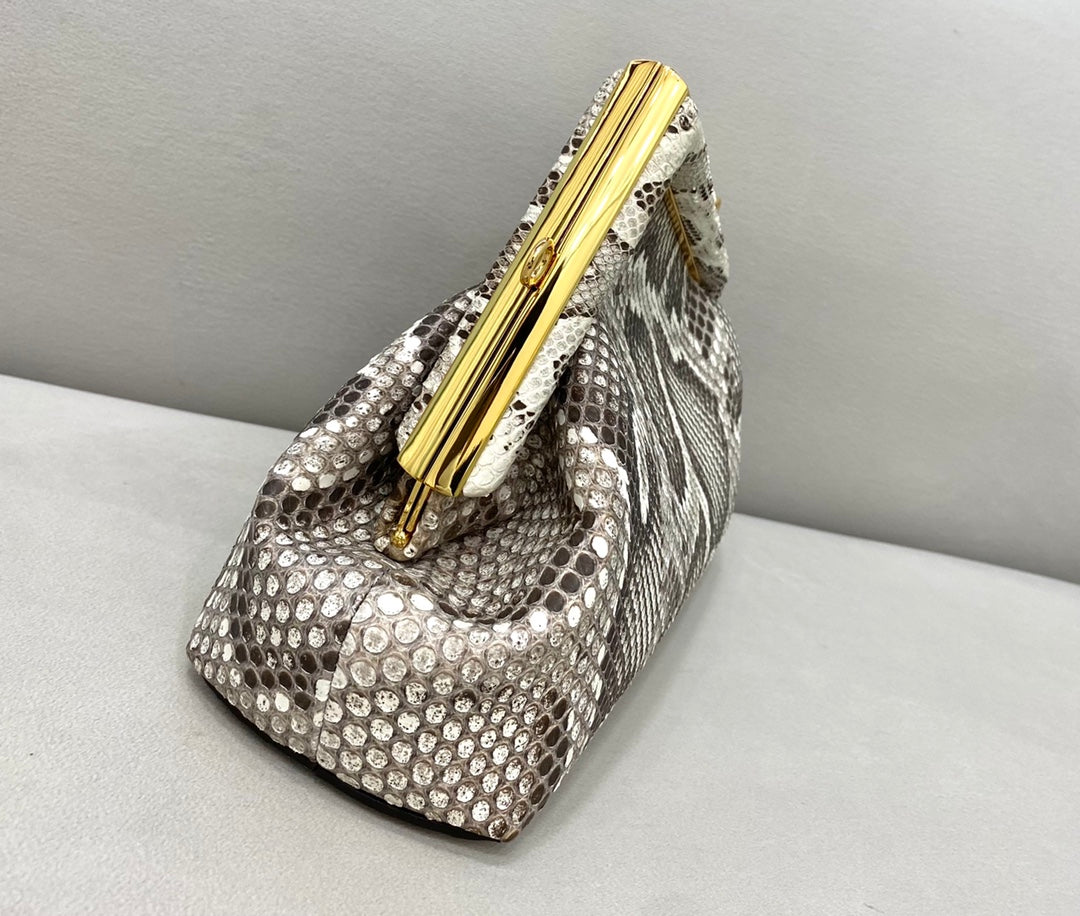 [TOP] FENDI FENDI First Bag Small - True Python Skin