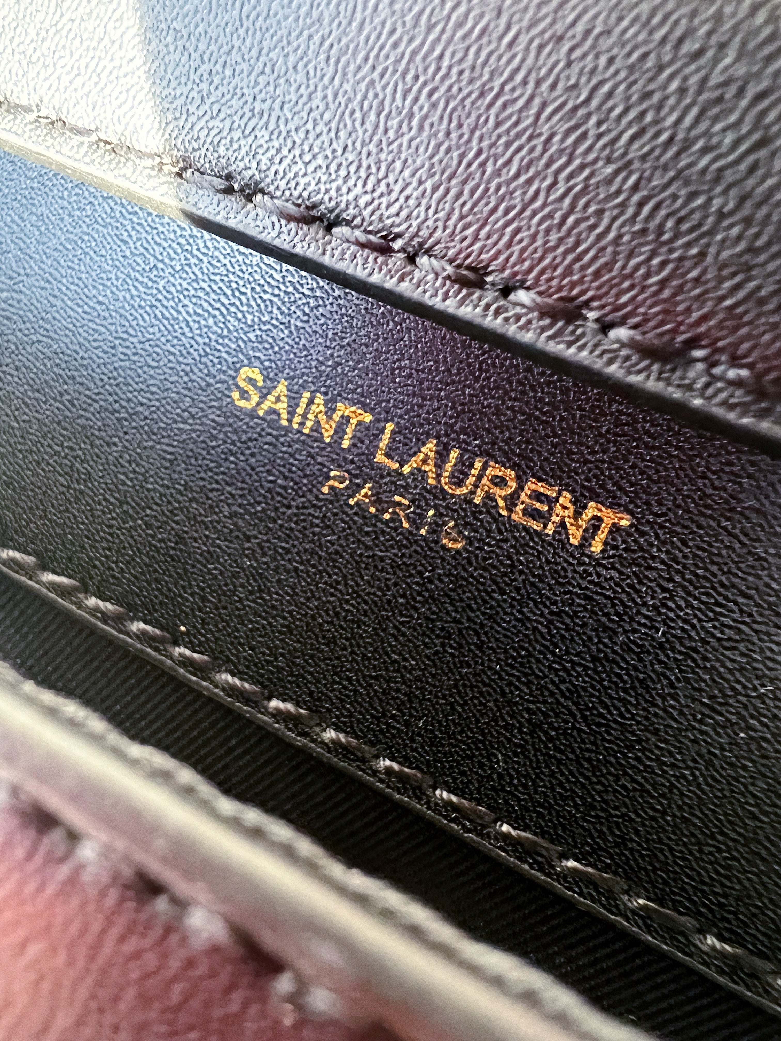 [TOP] Yves Saint Laurent YSL Manhattan Black Bag