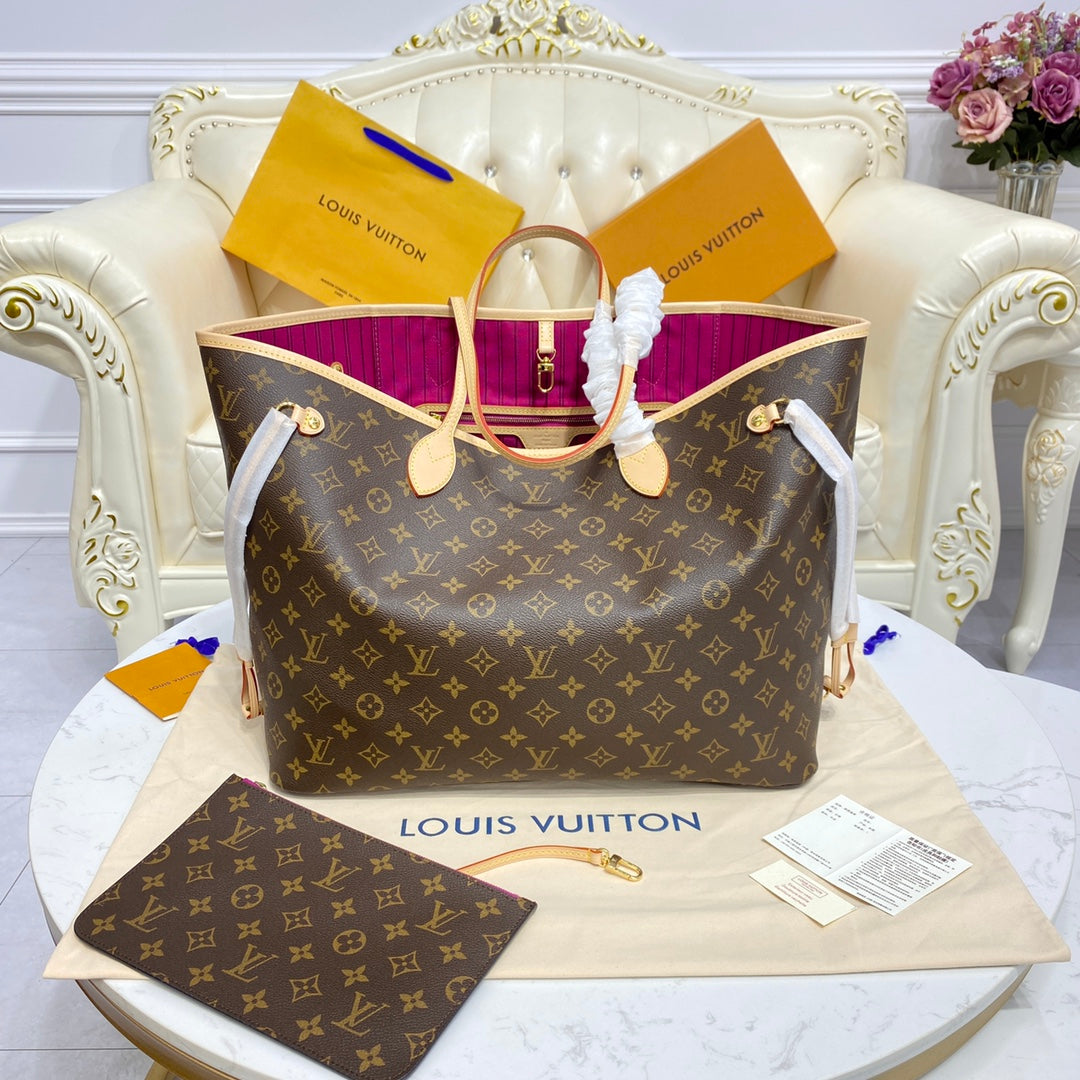 [TOP] Louis Vuitton LV Nevefull Bag 32x17x28cm - Monogram