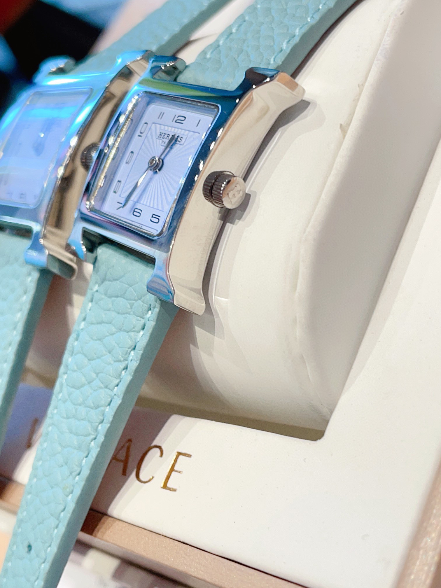 [TOP] HERMES Heure H Watch 21/26mm - Blue