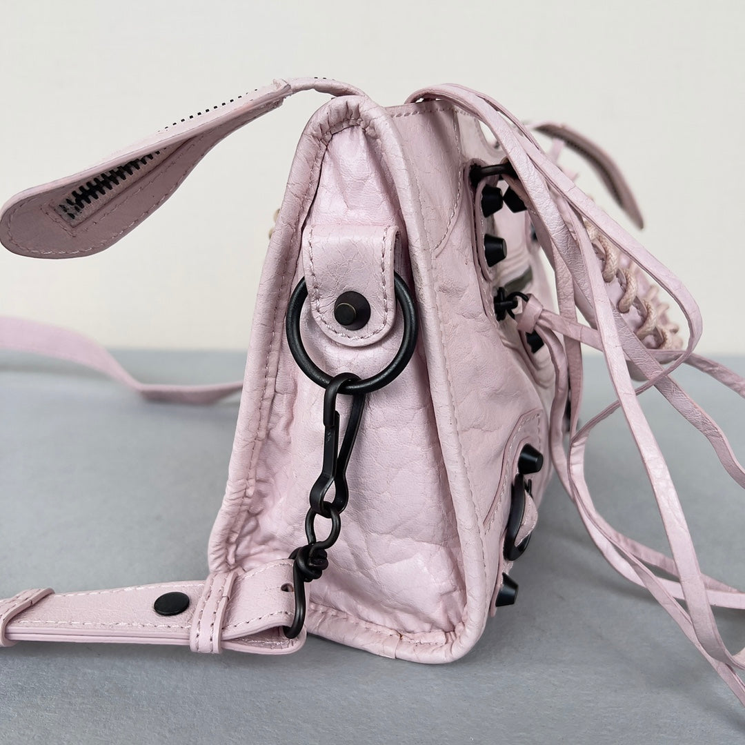 [TOP] BALENCIAGA Classic Small City Bag - Rose Poudre