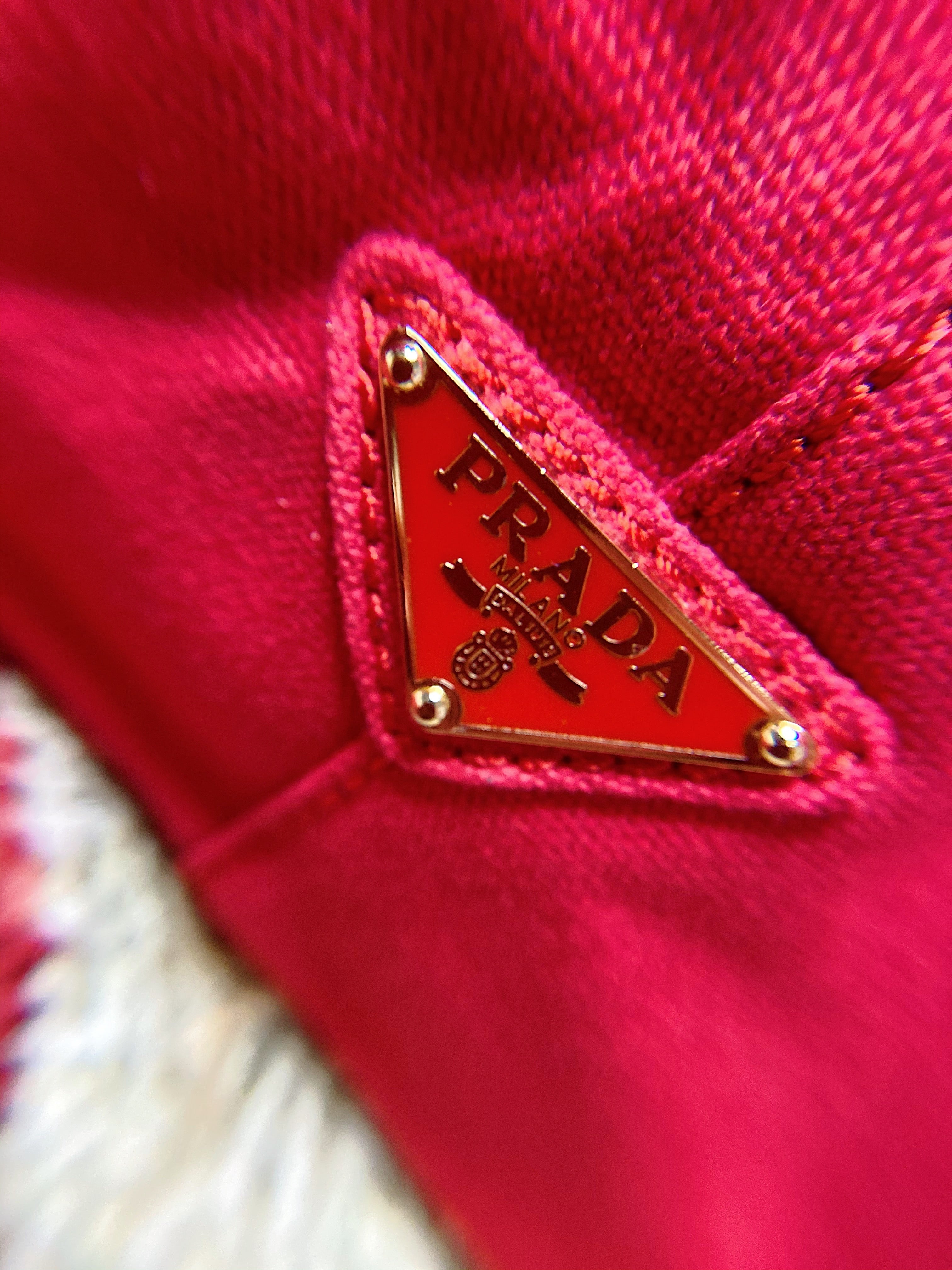 [TOP] PRADA Tote Bag - RED