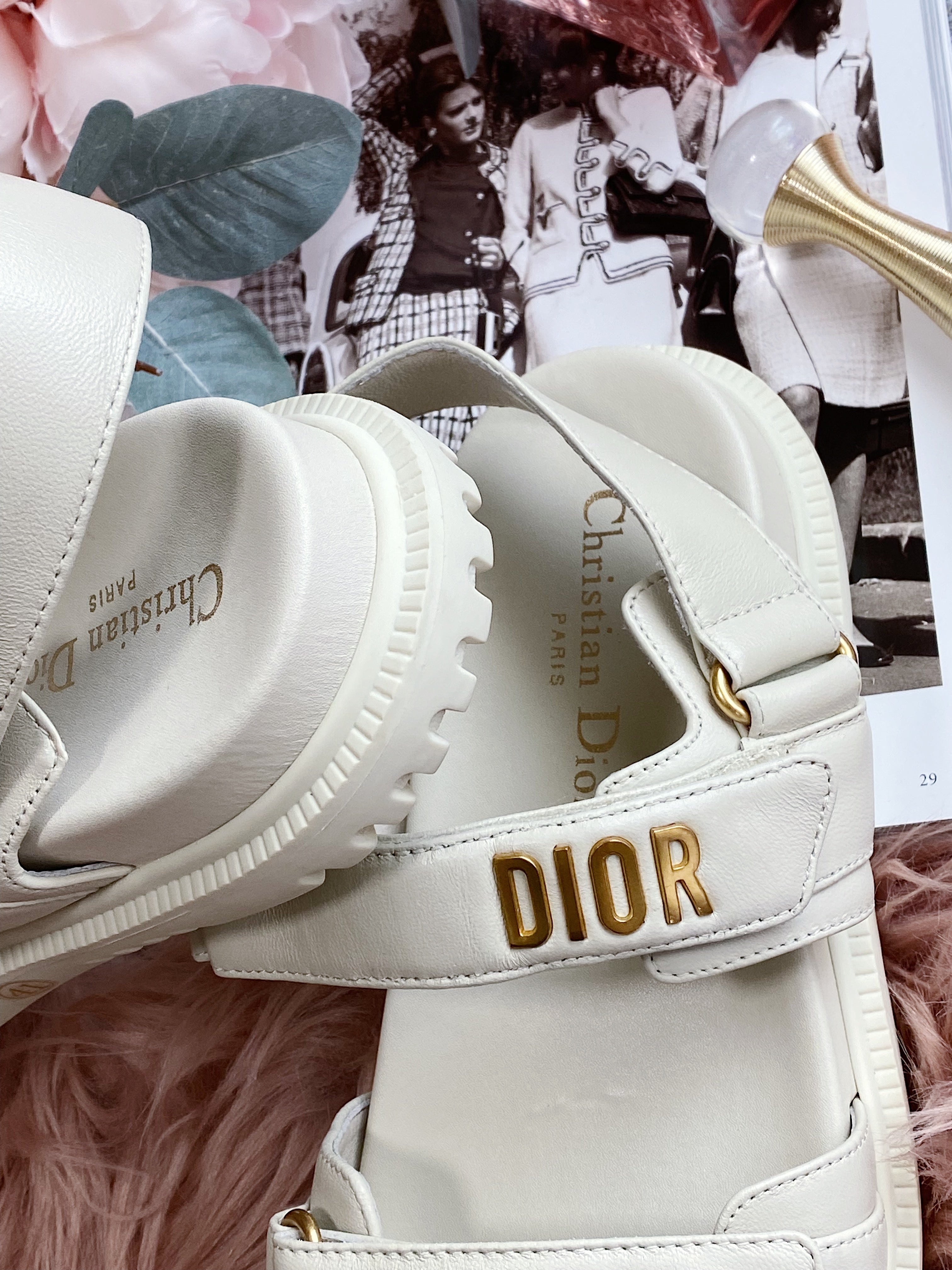 [TOP] Christian DiorAct Sandals Leather - 11 Colours