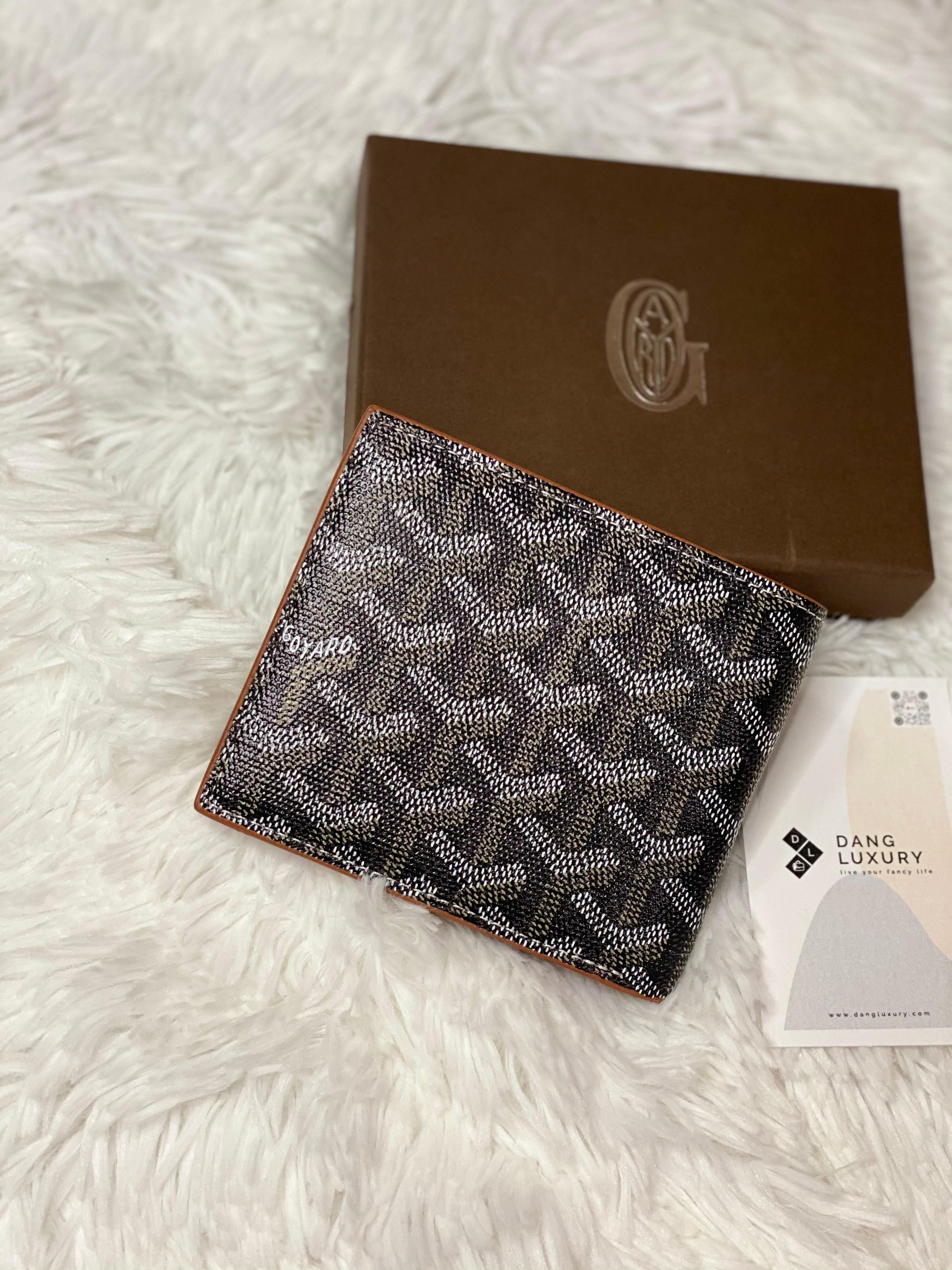[TOP] Goyard Men Wallet - BROWN