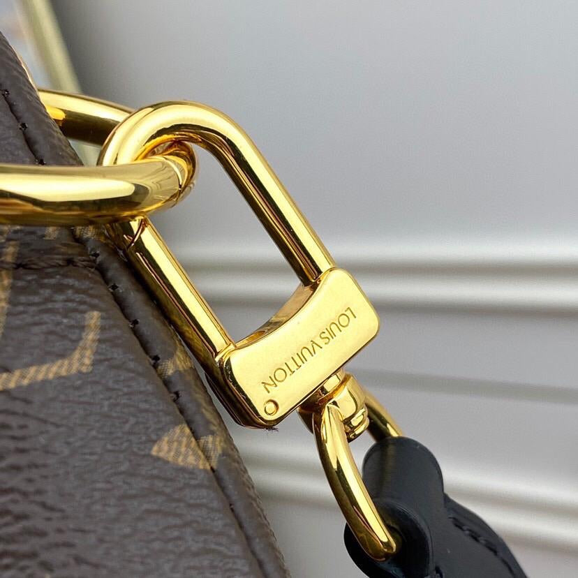 [TOP] Louis Vuitton LV ODEON MONOGRAM MM 28× 32 × 8 cm-Black