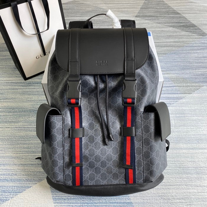 [TOP] GUCCI Supreme Rucksack Backpack