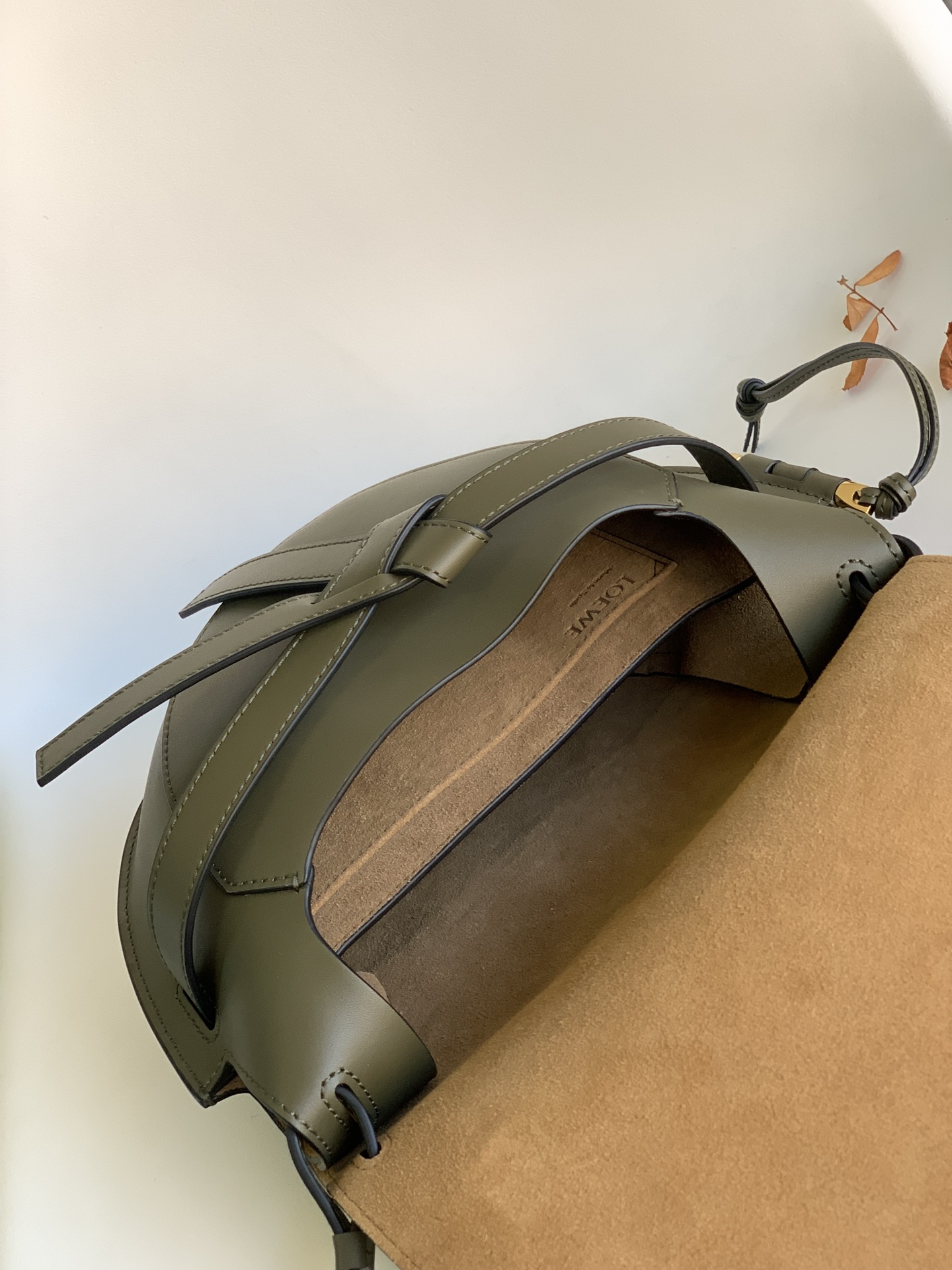 [TOP] LOEWE Mini Gate Bag 20*19*11.5 cm - Green