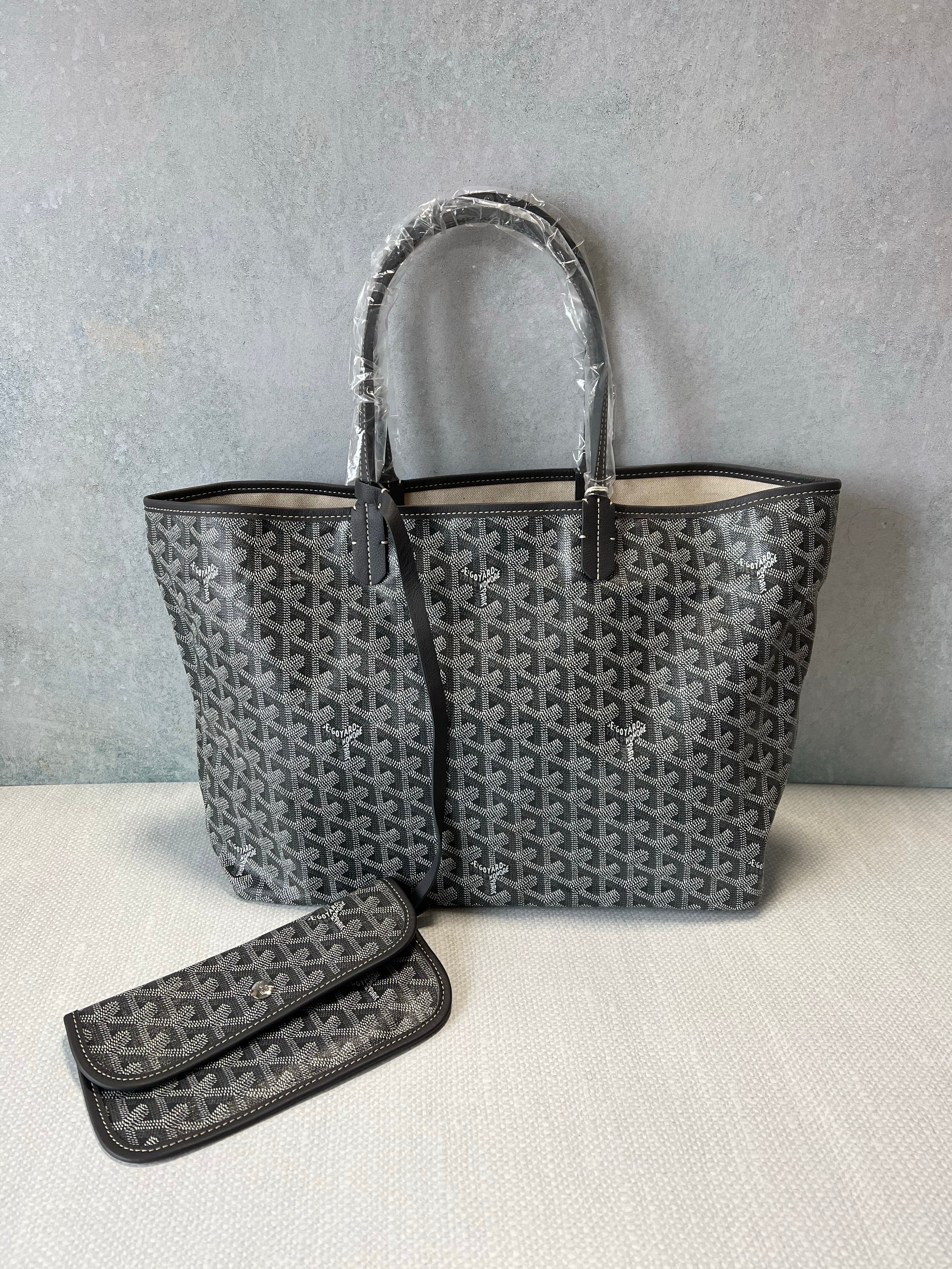 [TOP] Goyard Saint Louis Bag PM - Grey - 711 Luxury