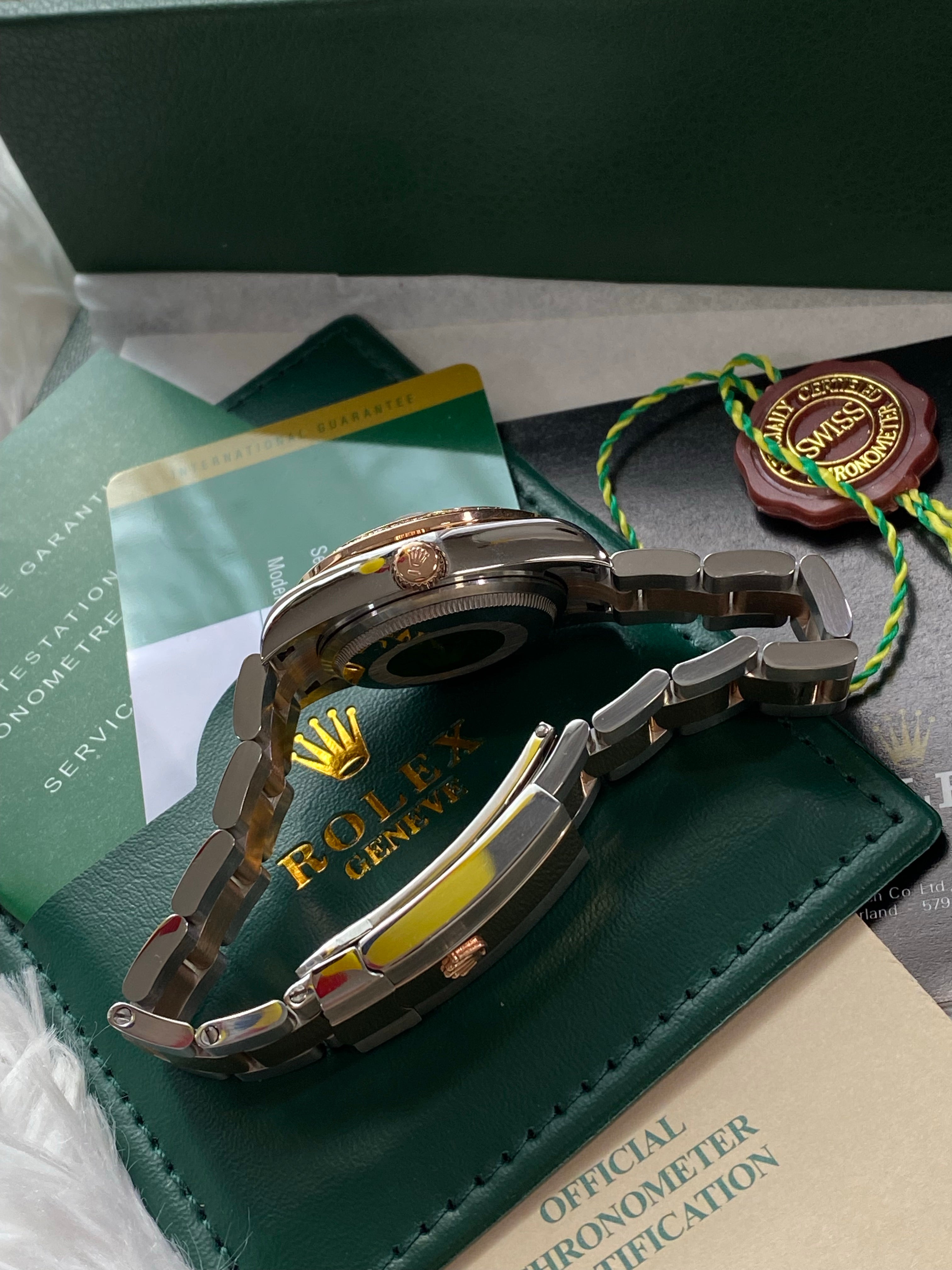 [TOP] ROLEX Women Datejust 36mm Everose Rolesor