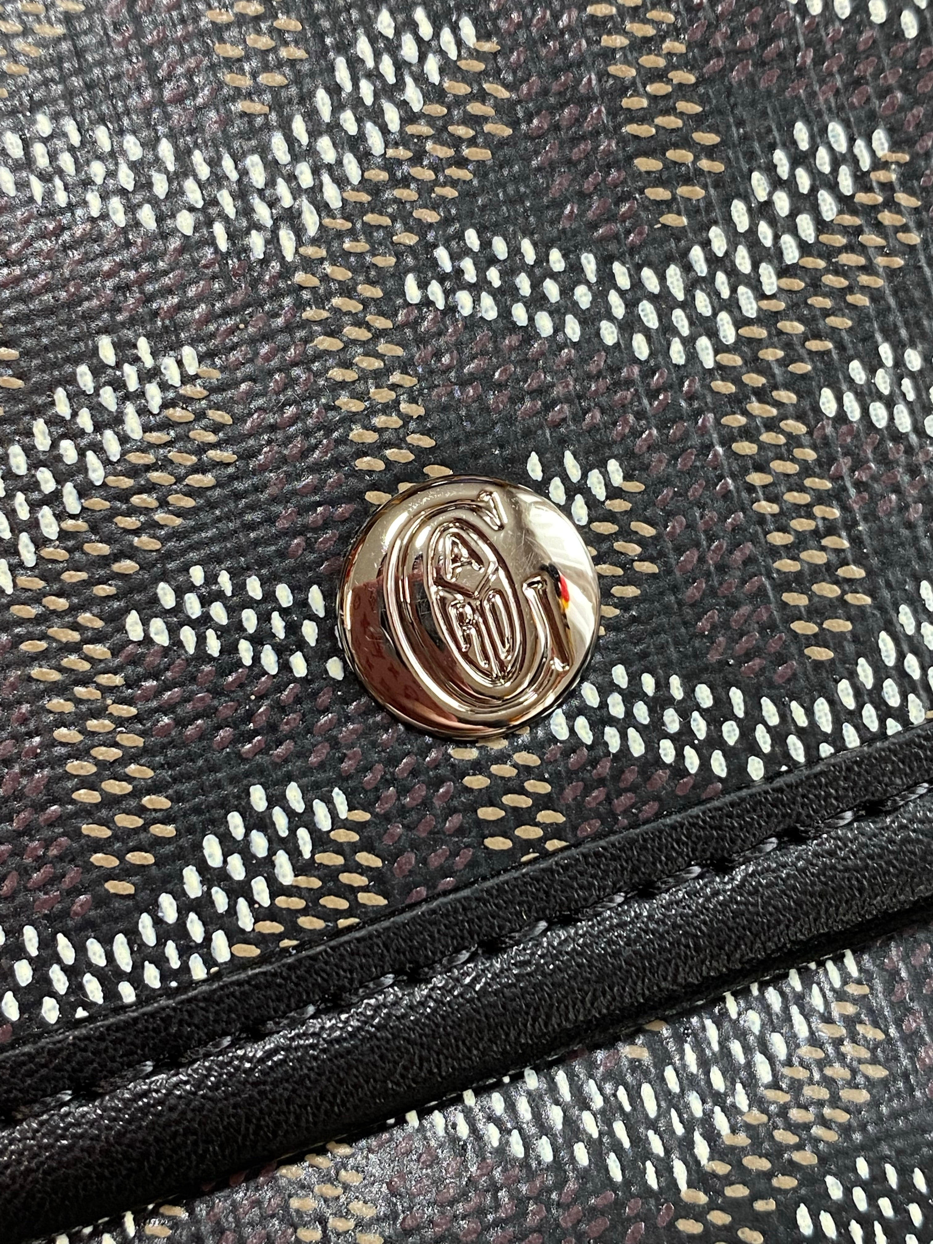 [TOP] Goyard Monogram St. Louis GM Tote - Black and Brown