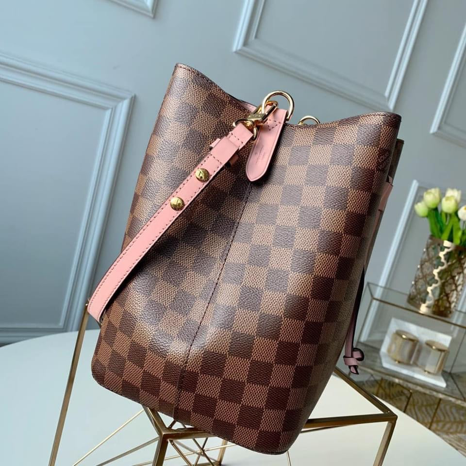 [TOP] Louis Vuitton LV £V Noe Bag 26×22×27CM- Pink