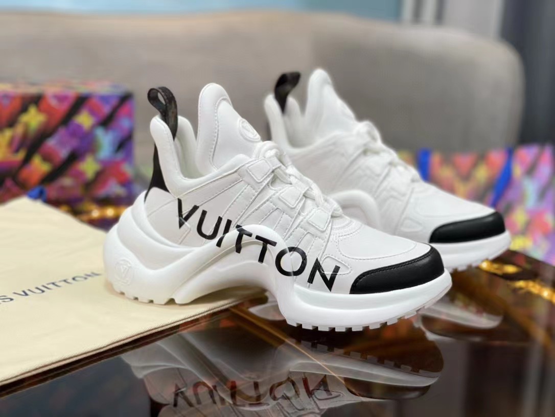 [TOP] Louis Vuitton LV L*V Archlight Sneakers 20SS - Black/Pink