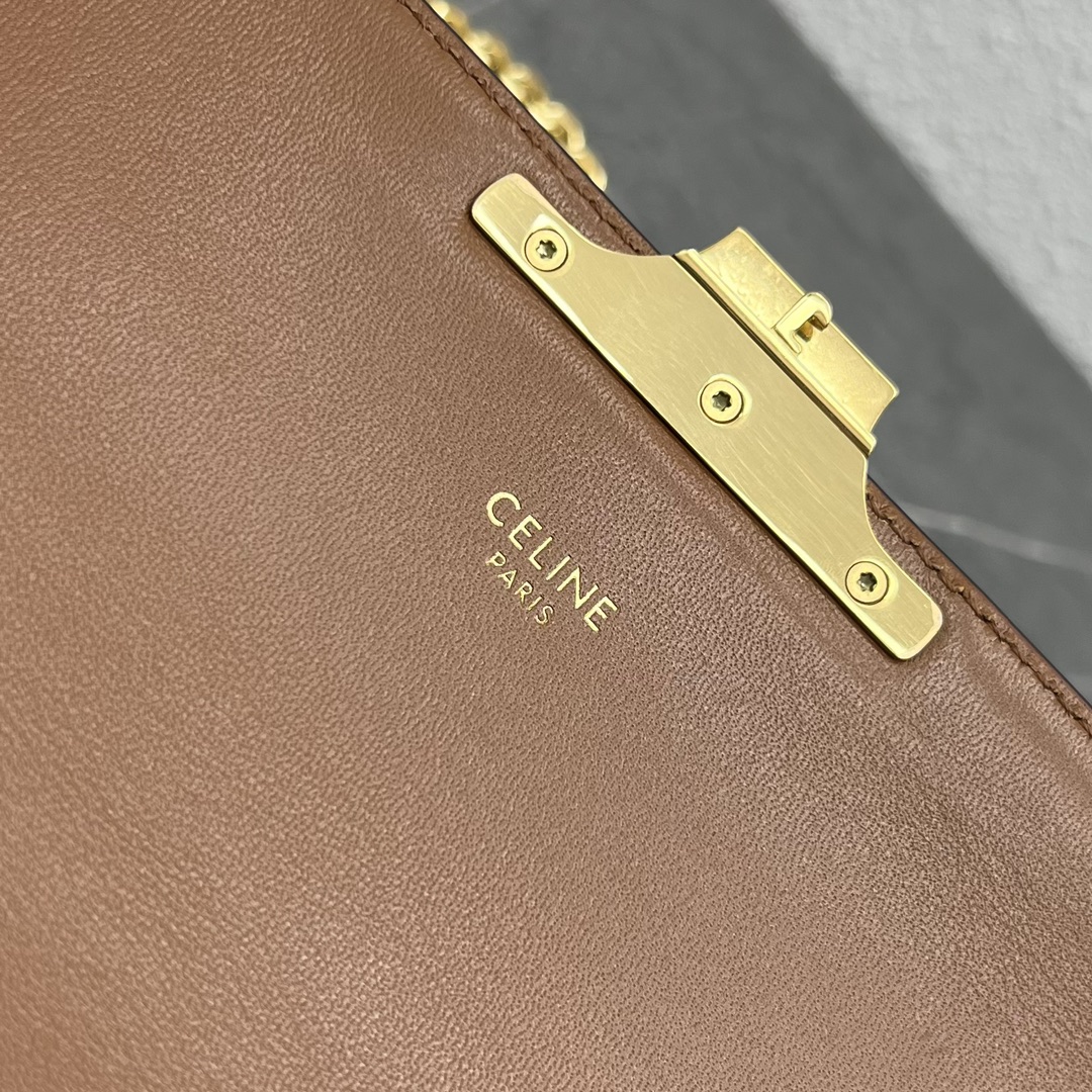 [TOP] CELINE Triomphe Bag 33-13-5 - Brown
