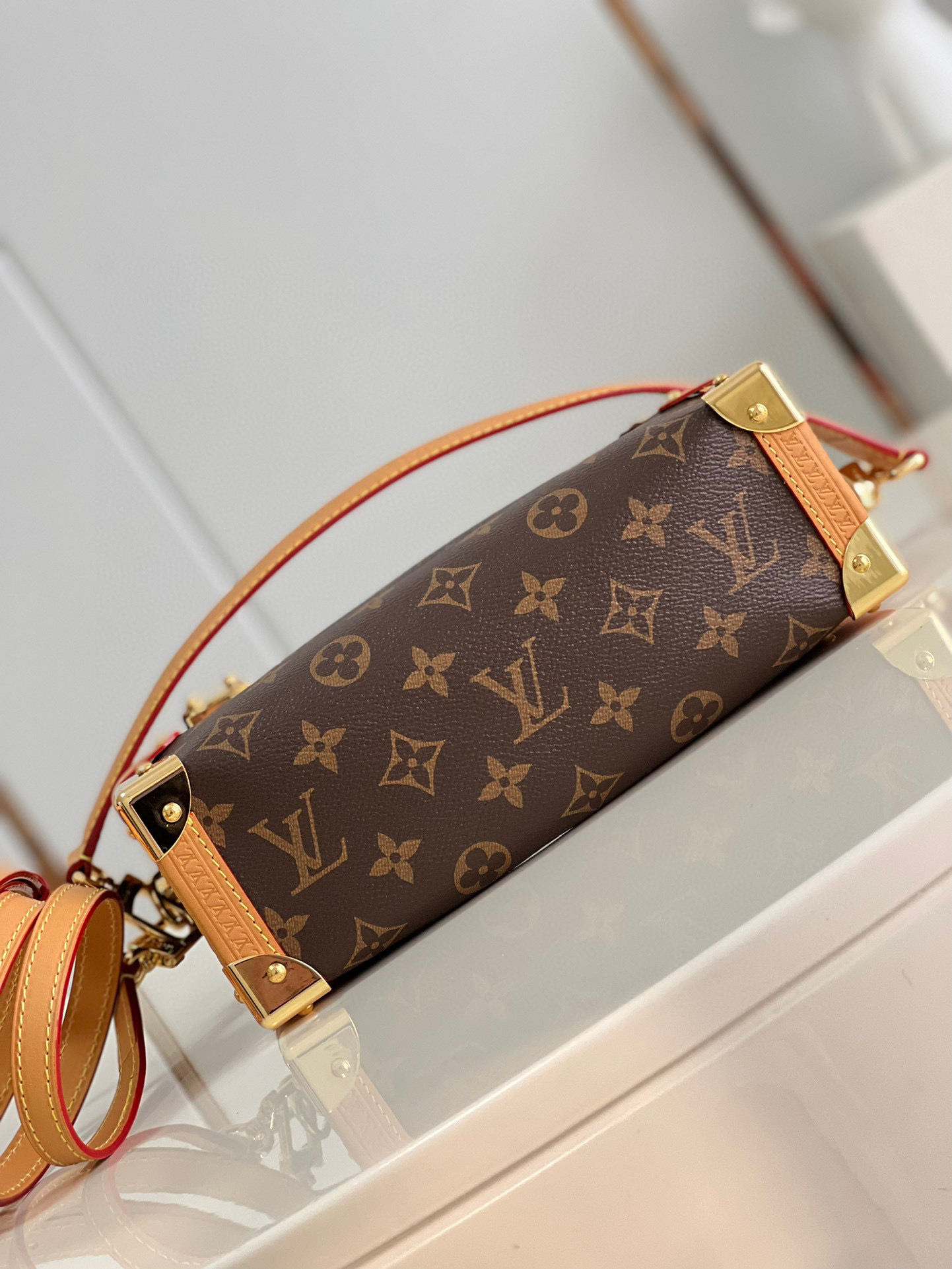 [TOP] Louis Vuitton LV Side Trunk Bag PM 23.5*8.5*16cm - Monogram