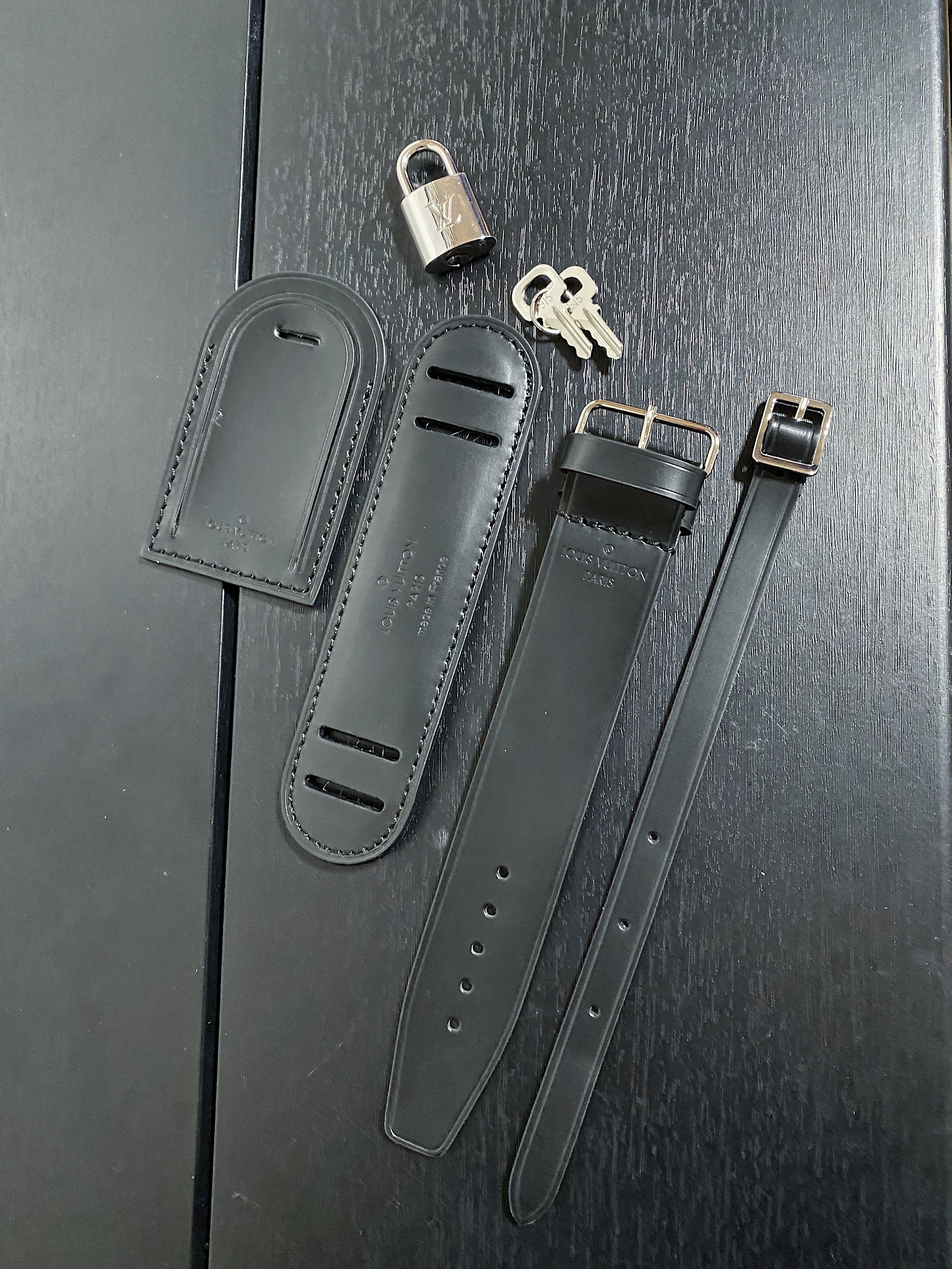 [TOP] Louis Vuitton LV Keepall Bandouliere Travel Bag 50cm - Monogram Black Trim Leather