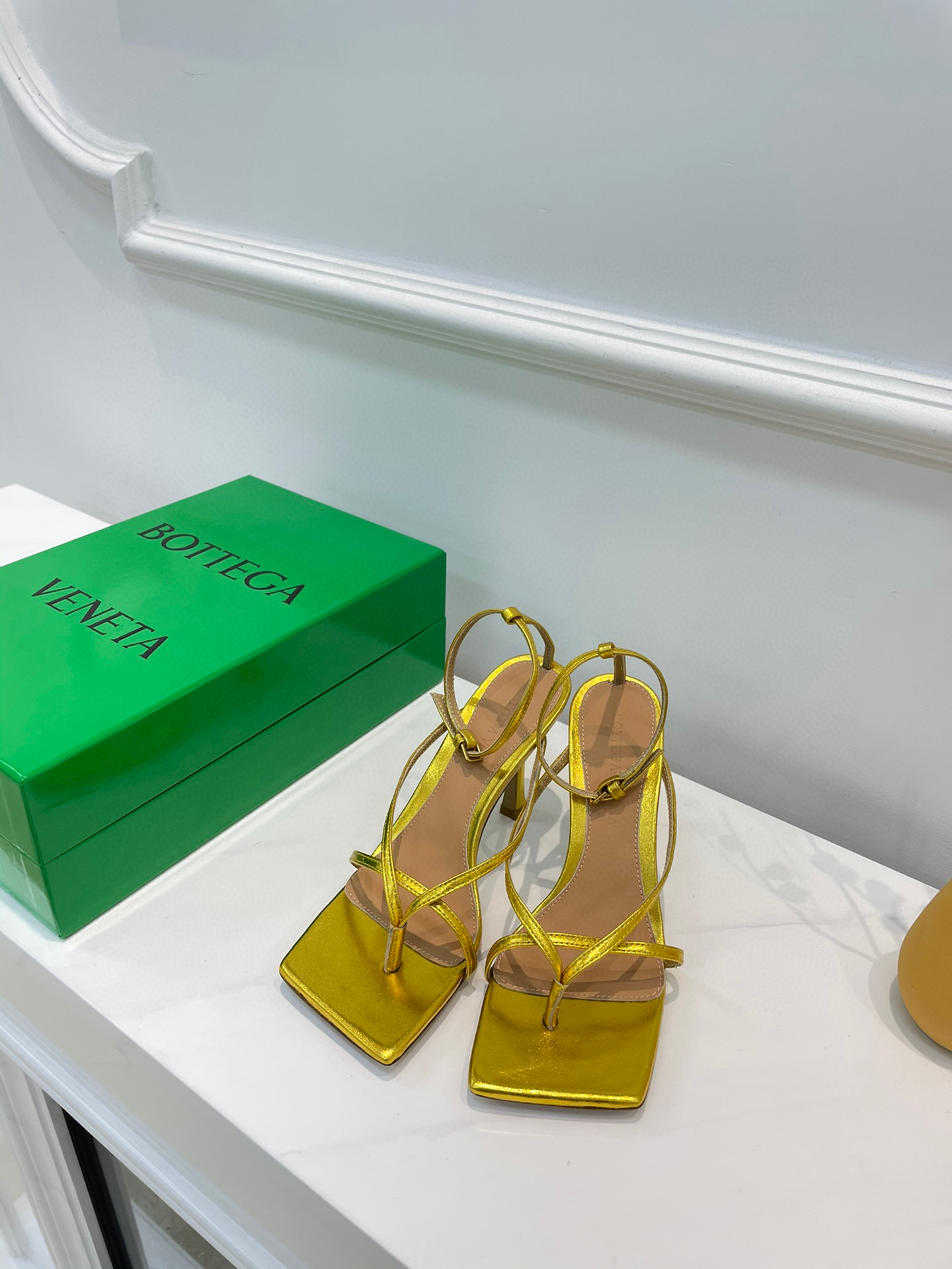 [TOP] Bottega Veneta BV Leather sandals Stretch Strap Sandal - 12 Colours