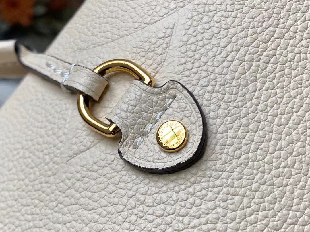 [TOP] Louis Vuitton LV L.V Neverfull MM Empreinte - Beige