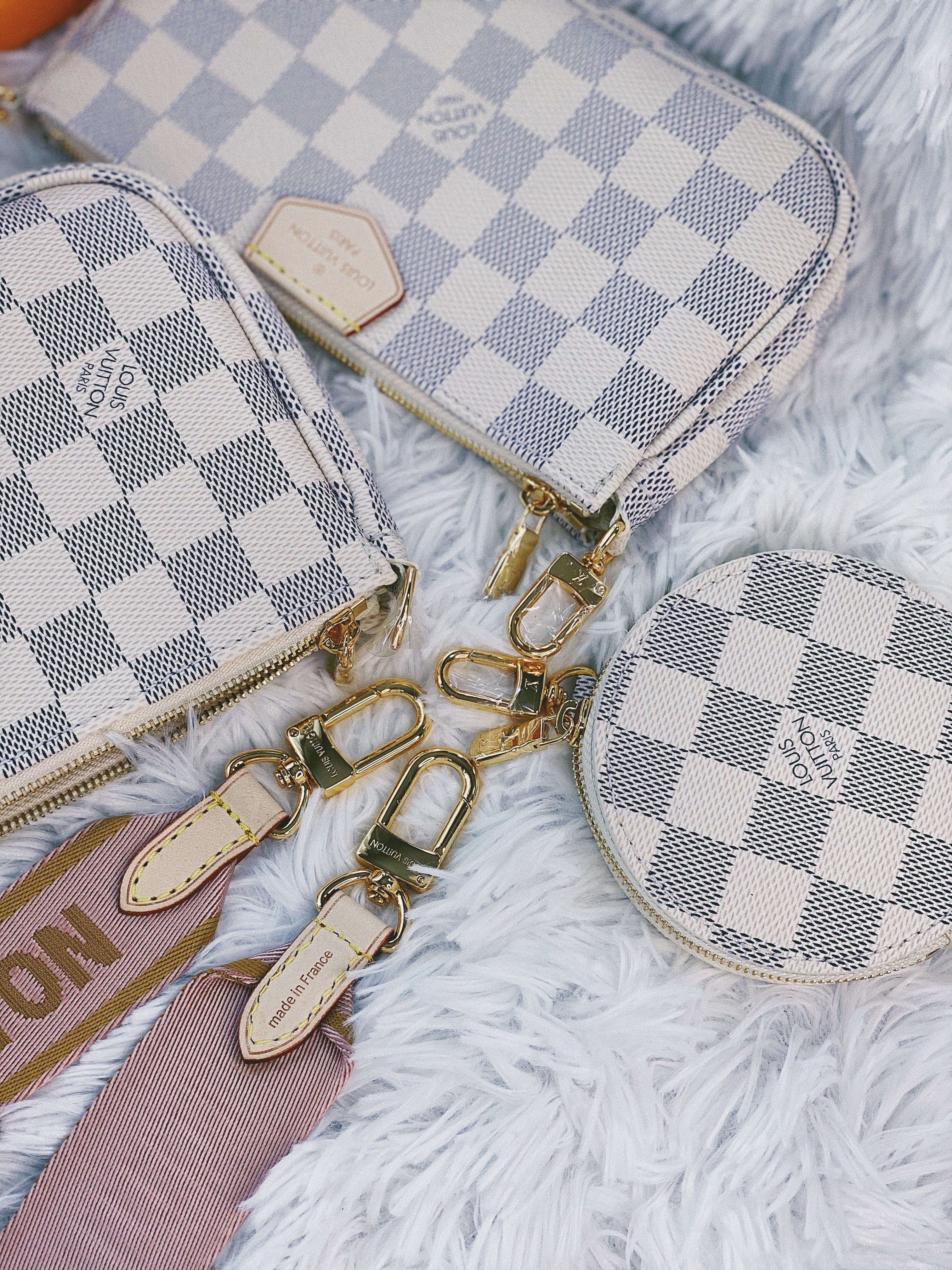 [TOP] Louis Vuitton LV [TOP] LV Multi-Pochette Damier Azur