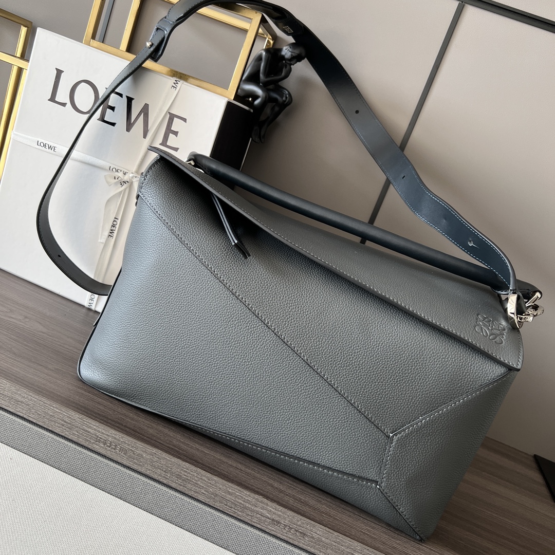 [TOP] LOEWE Puzzle Bag Anagram 36.5*19*23 - Gray