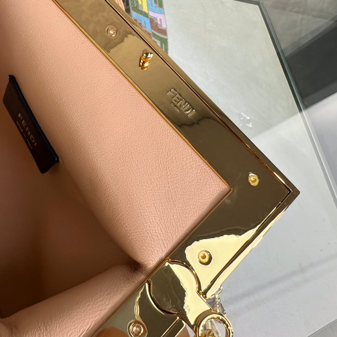 [TOP] FENDI Small First Mink Bag - Nude Pink