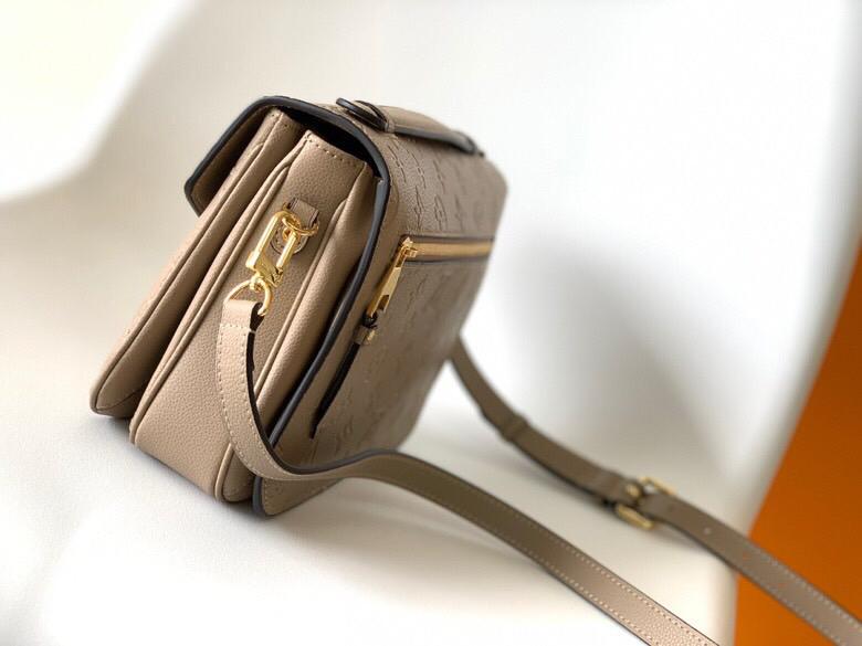 [TOP] Louis Vuitton LV Metis Empreinte Bag 25X19X7cm - Turtle Dove
