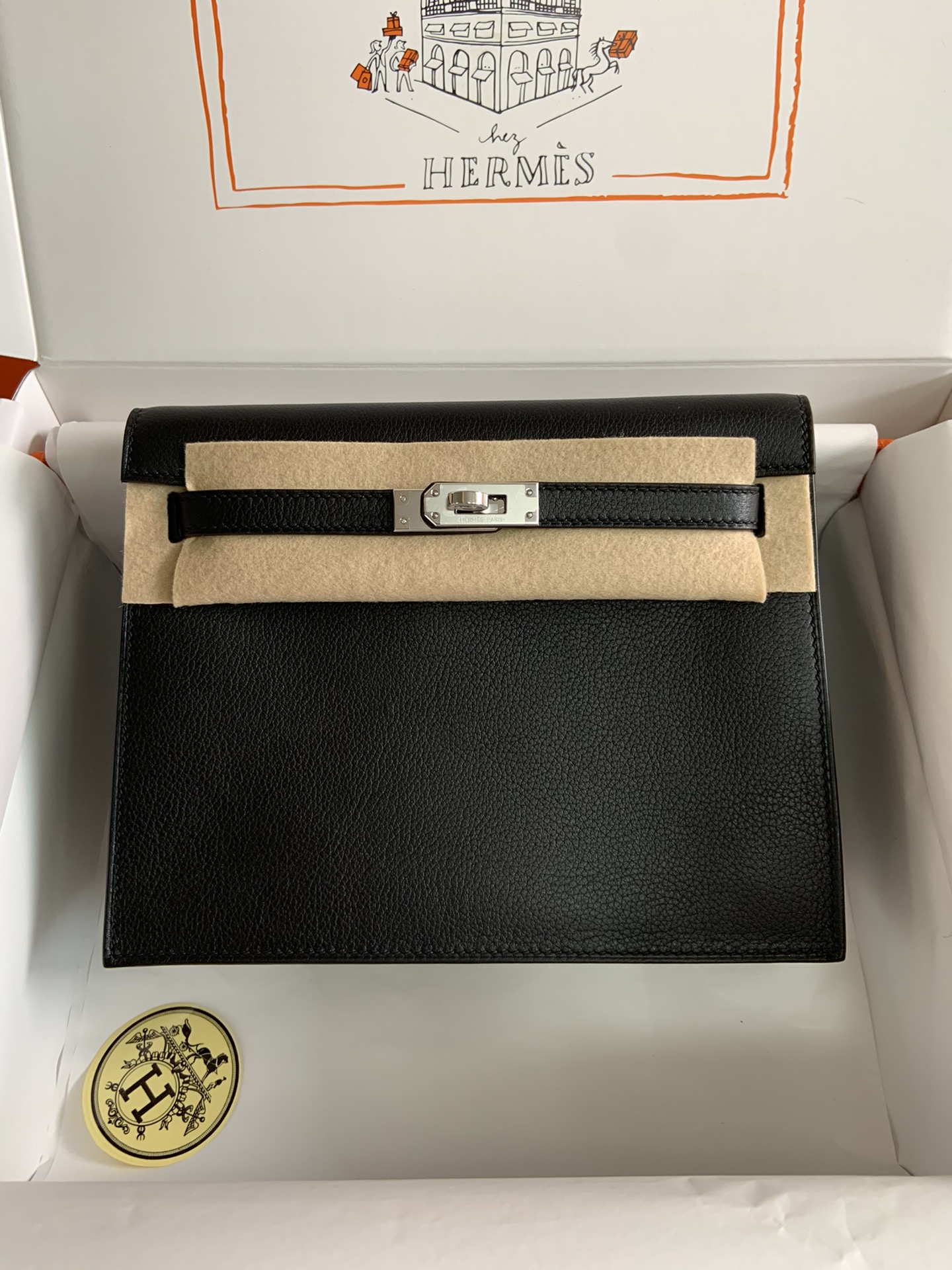 [Top] HERMES Kelly danse II  Calfskin 22cm - 20 Colors