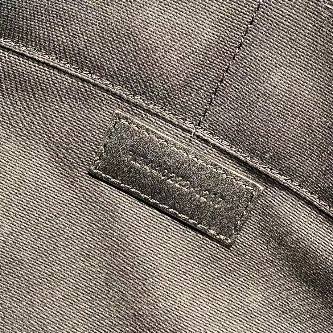 [TOP] Yves Saint Laurent YSL Cassander Matelasse A5 Pouch in Grain DE Pouder Embossed  Leather