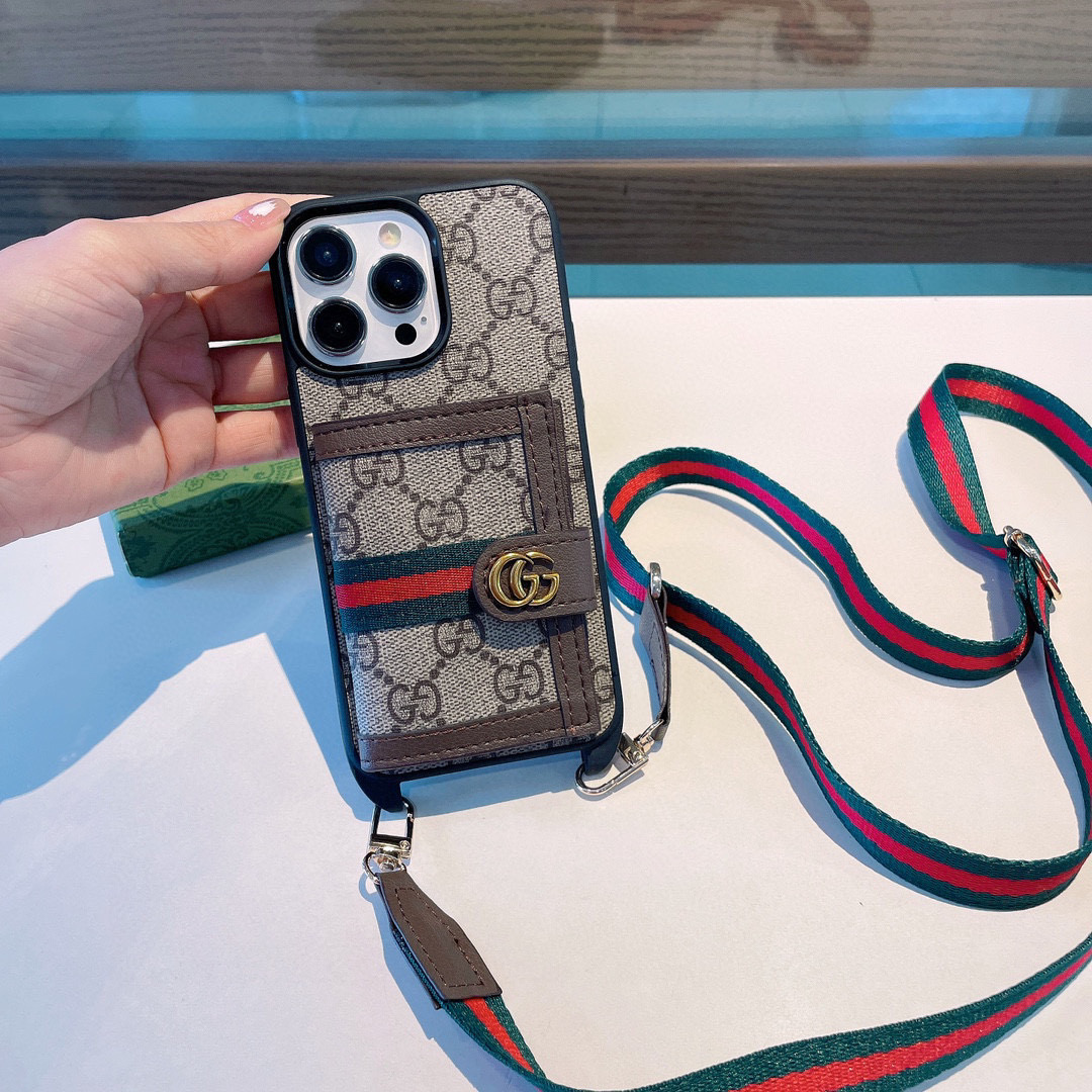 [TOP] GUCCI Phonecase with Cardholder