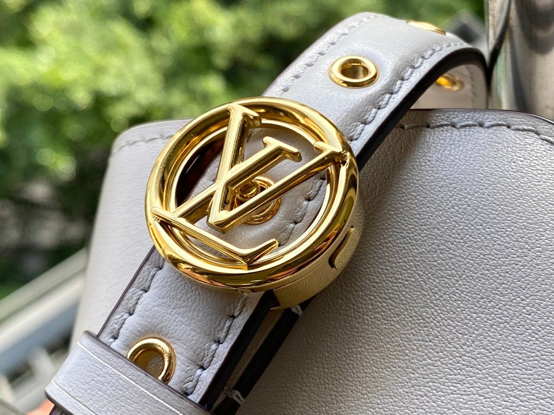 [TOP] Louis Vuitton LV Pont 9 Bag 23×15×8CM - White
