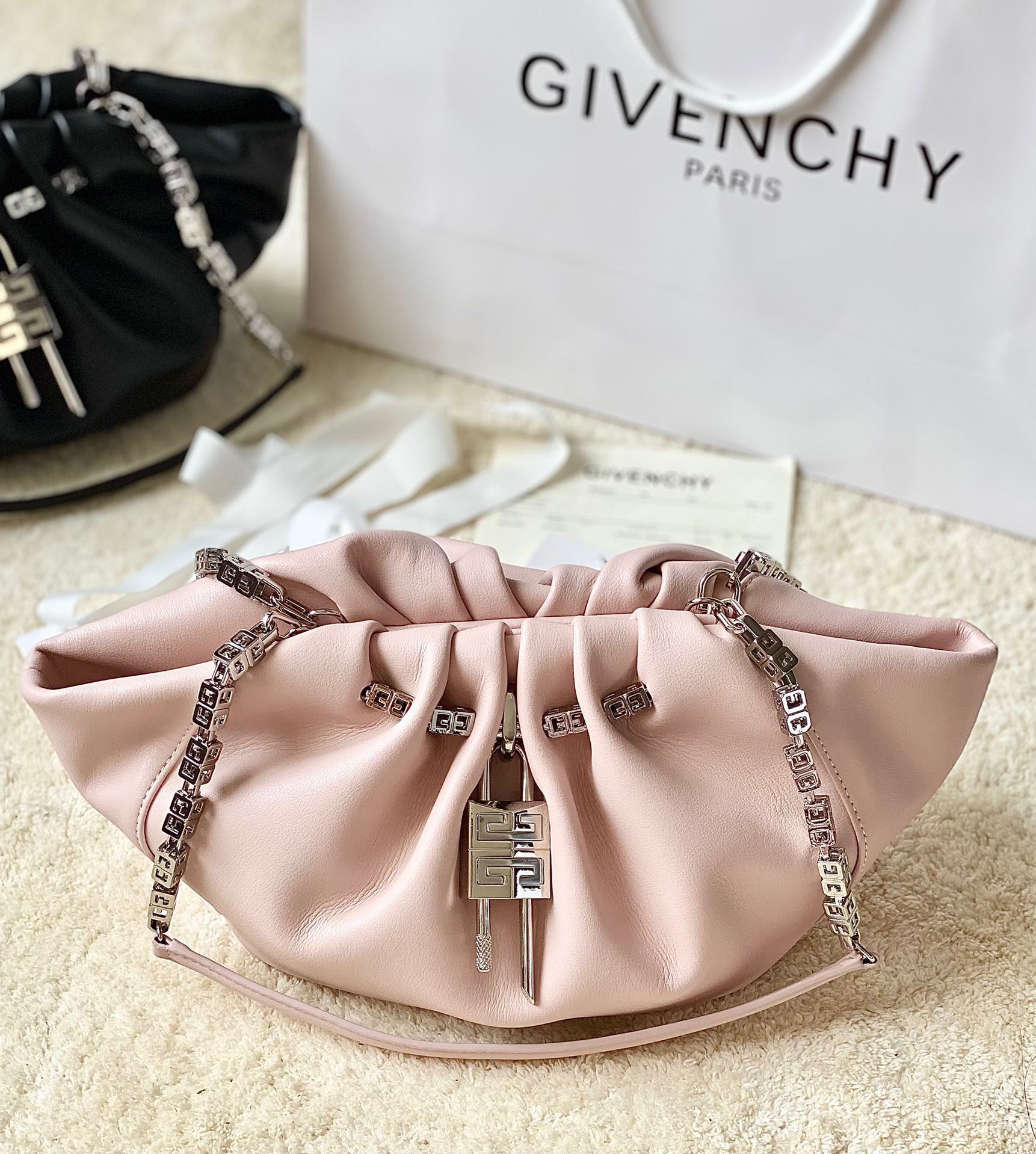[Top] GIVENCHY Kenny Leather Bag 32x22x17CM - 6 Color
