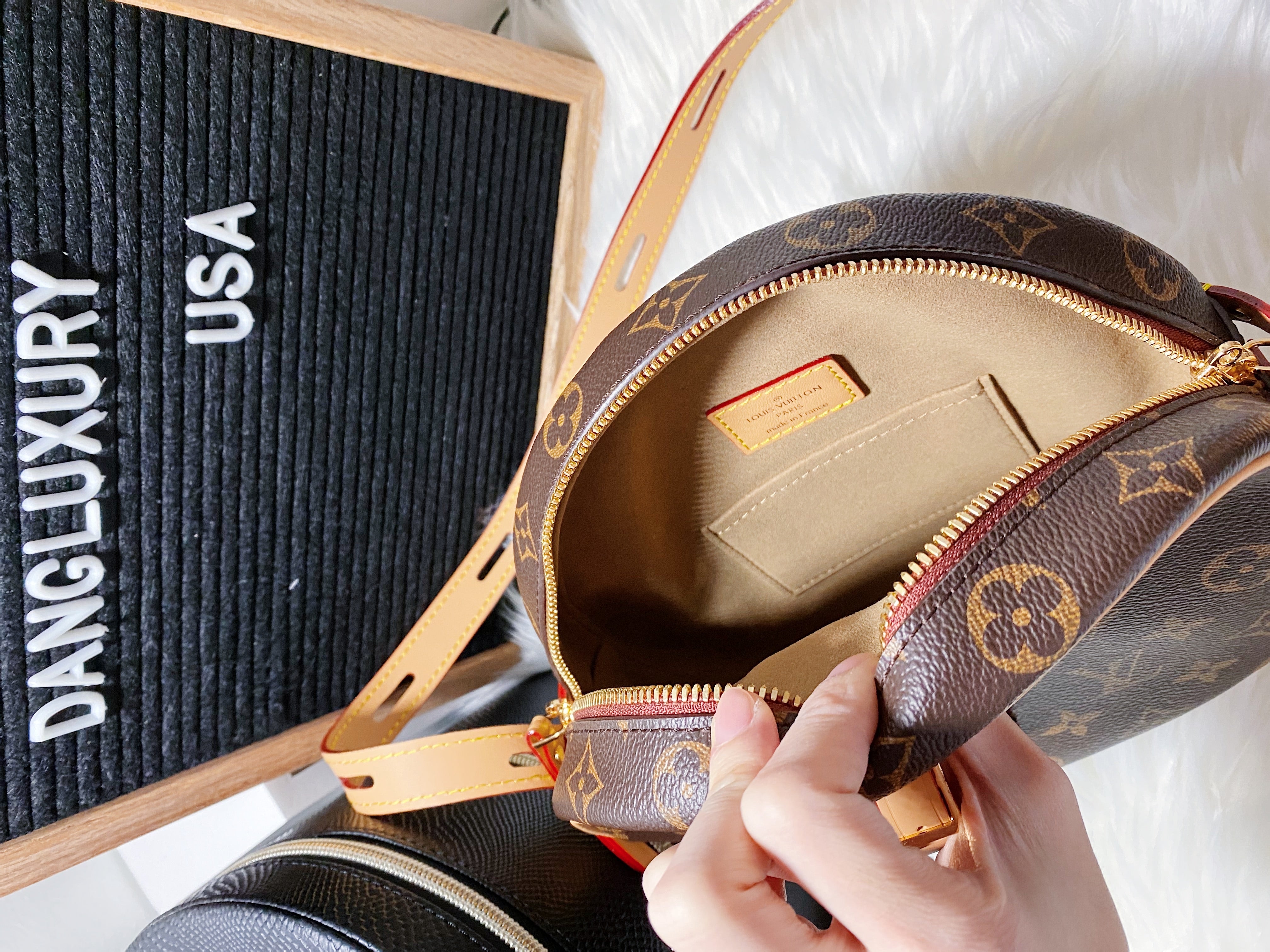 [TOP] Louis Vuitton LV  Boite Chapeau Souple MM 20.0 x 22.5 x 8.0 cm-Brown