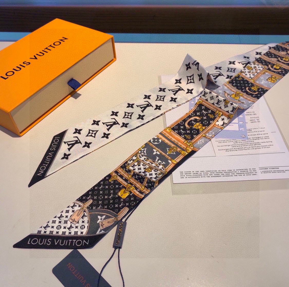 [TOP] Louis Vuitton LV BB BANDEAUS 120 × 5 cm - Seven Colours