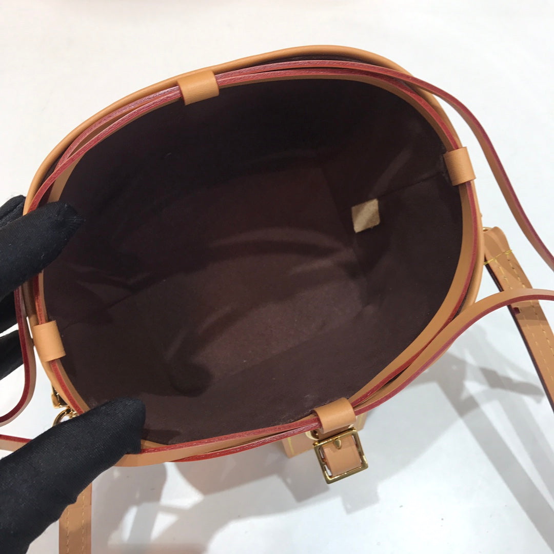 [TOP] Louis Vuitton LV  Noé Purse Monogram 11.5x12x11.5cm-Brown