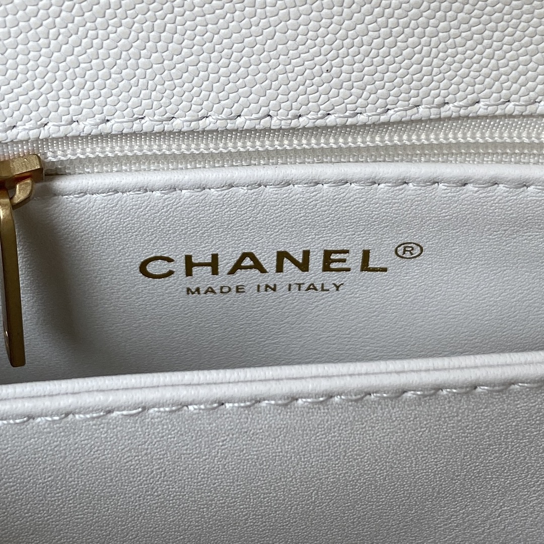 [TOP] CHANEL CoCo Handle Bag 19cm/23cm - GHW - Black/White