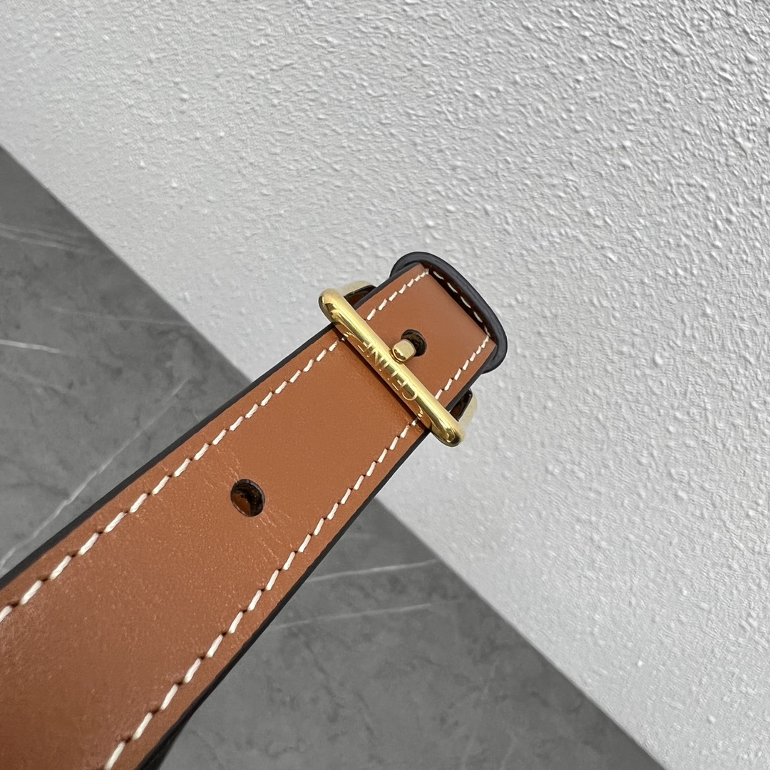 [TOP] CELINE Cuir Triomphe Monogram Bag 26×22×13