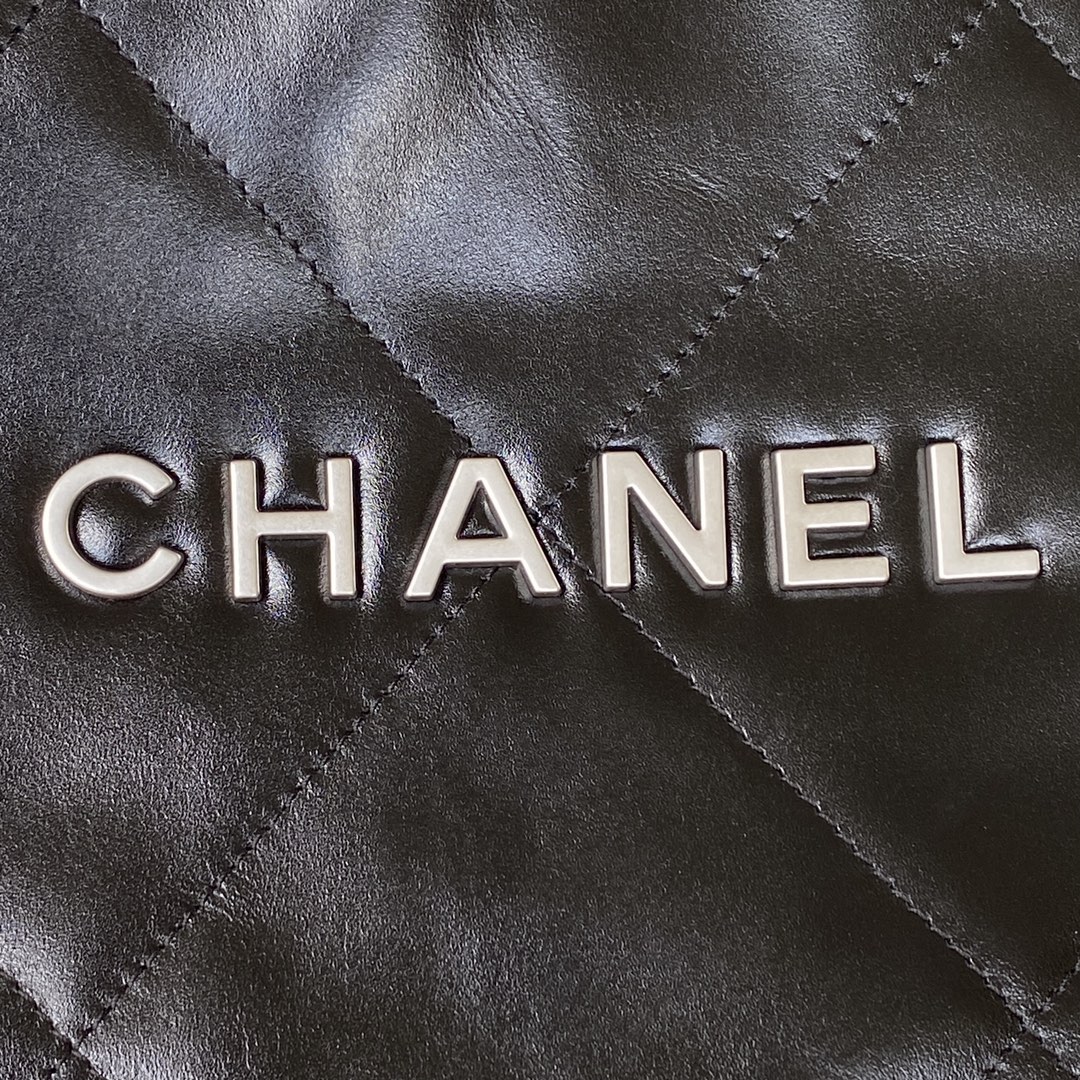 [TOP] CHANEL 22 Bag 35CM - SHW - Black